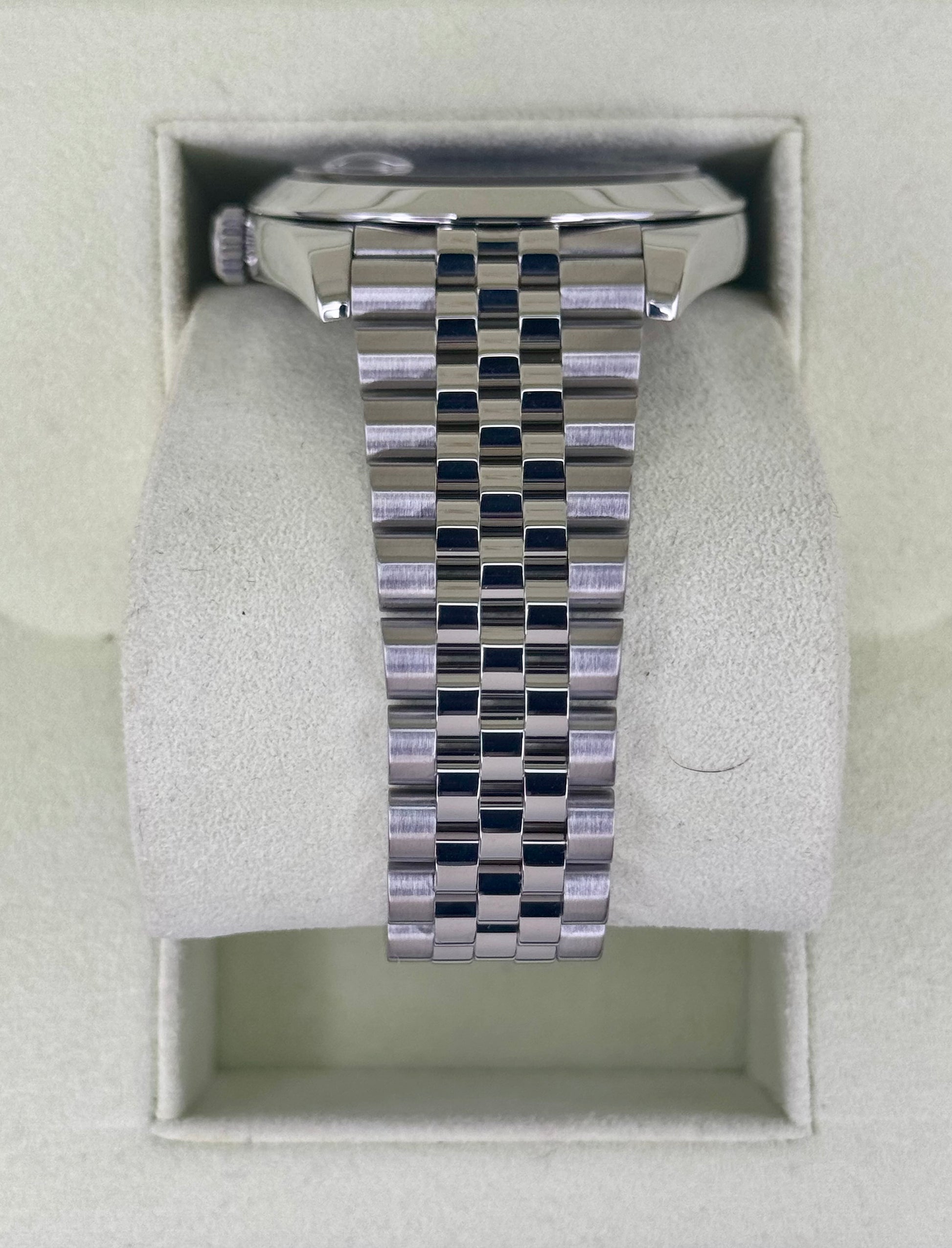 2018 Rolex Datejust 41mm 126300 Stainless Steel Jubilee Black Dial - MyWatchLLC