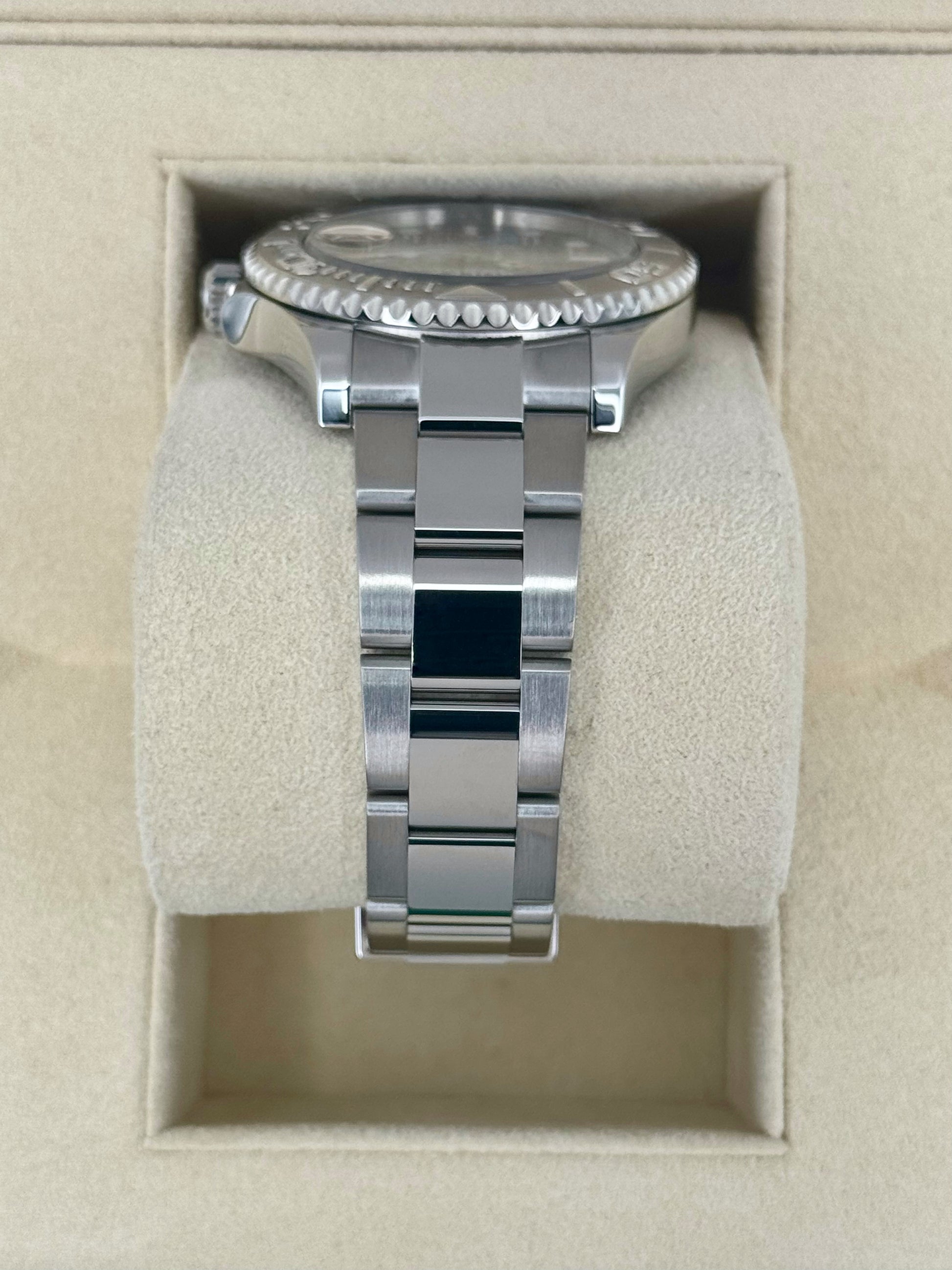 2017 Rolex Yacht-Master 37mm 268622 Stainless Steel Rhodium Dial - MyWatchLLC