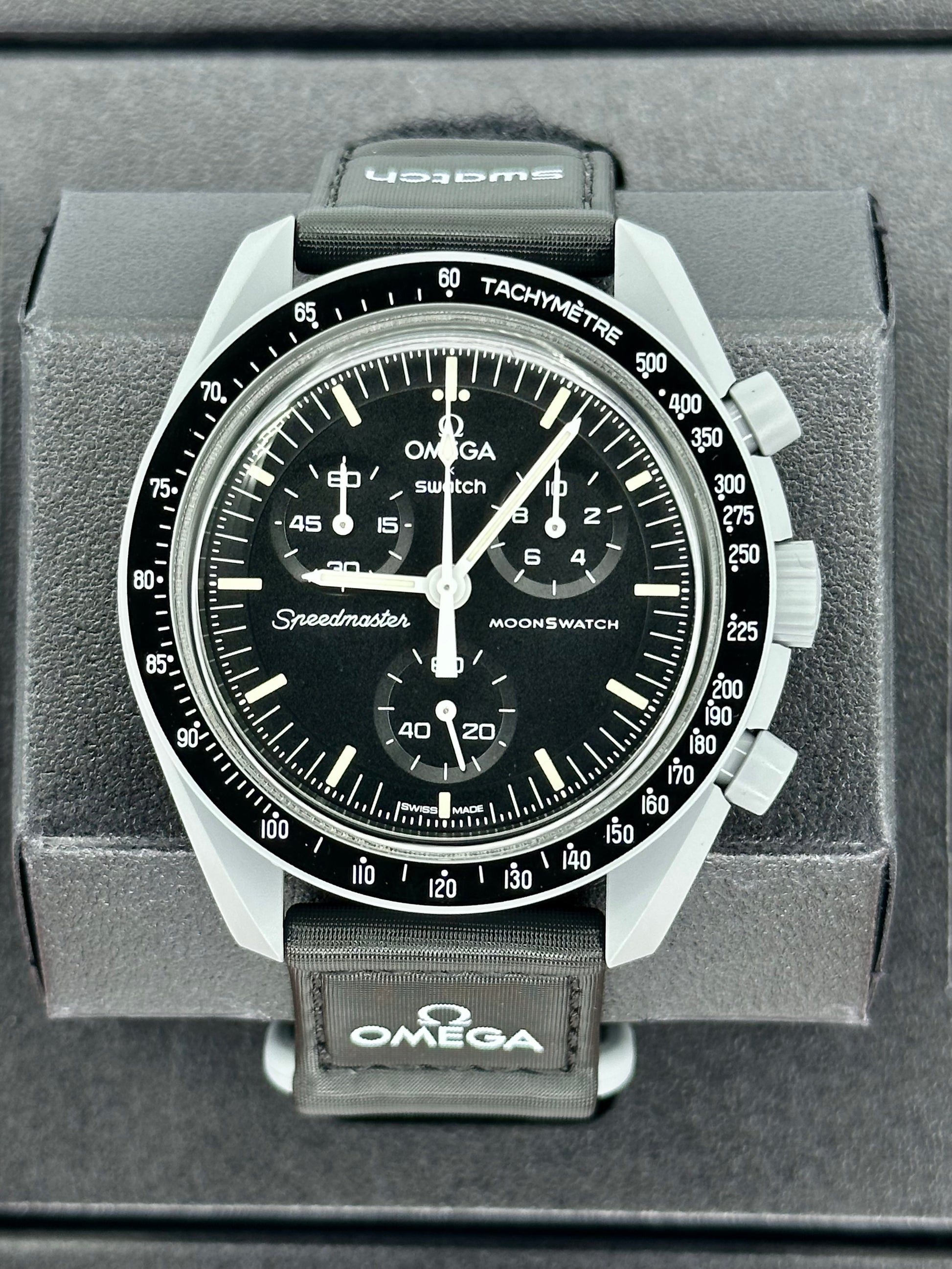 NEW Omega S033M100 Bioceramic Moon Swatch - Mission to the Moon - MyWatchLLC