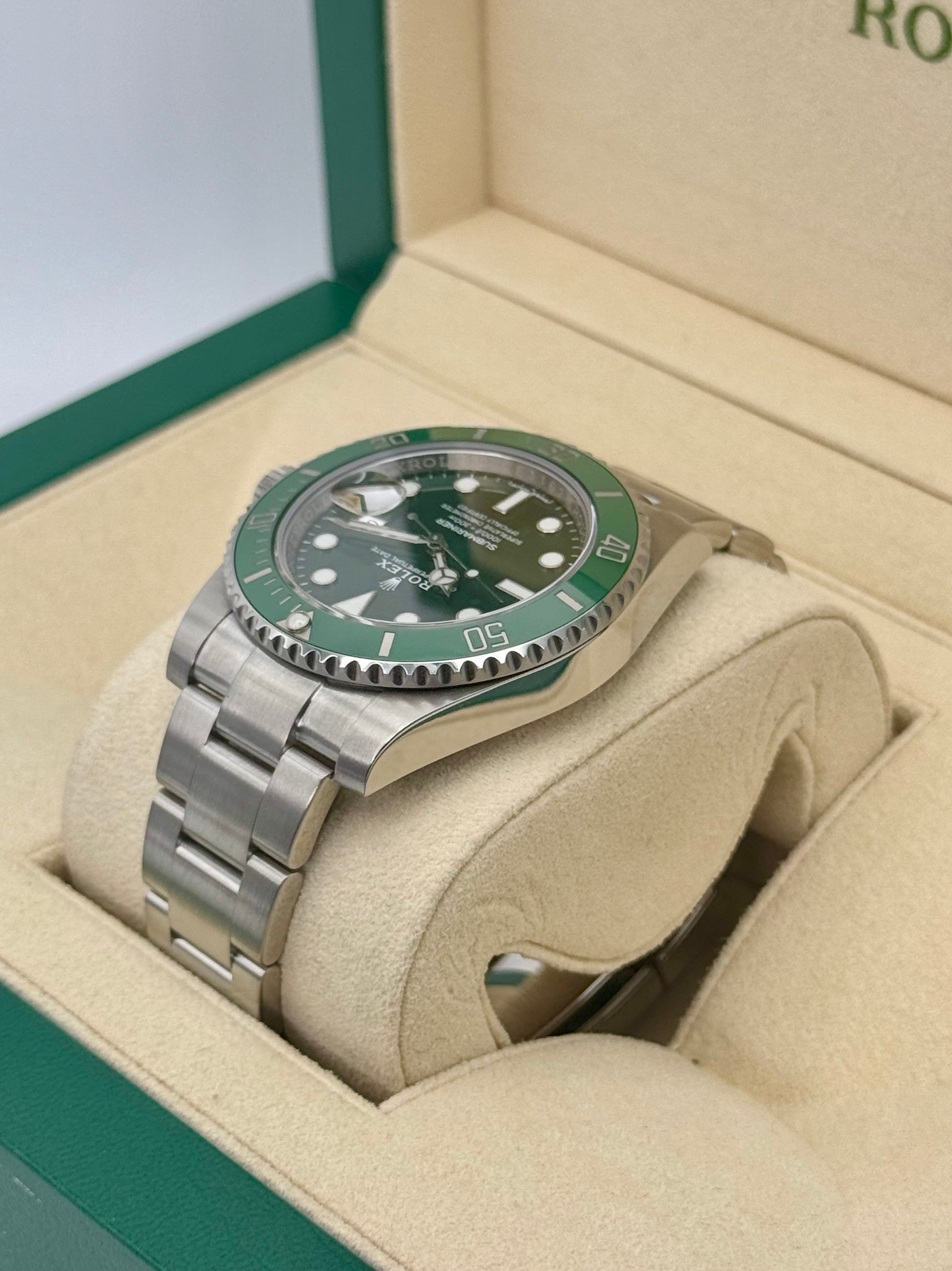 2019 Rolex Submariner "Hulk" 40mm 116610LV Green Dial - MyWatchLLC