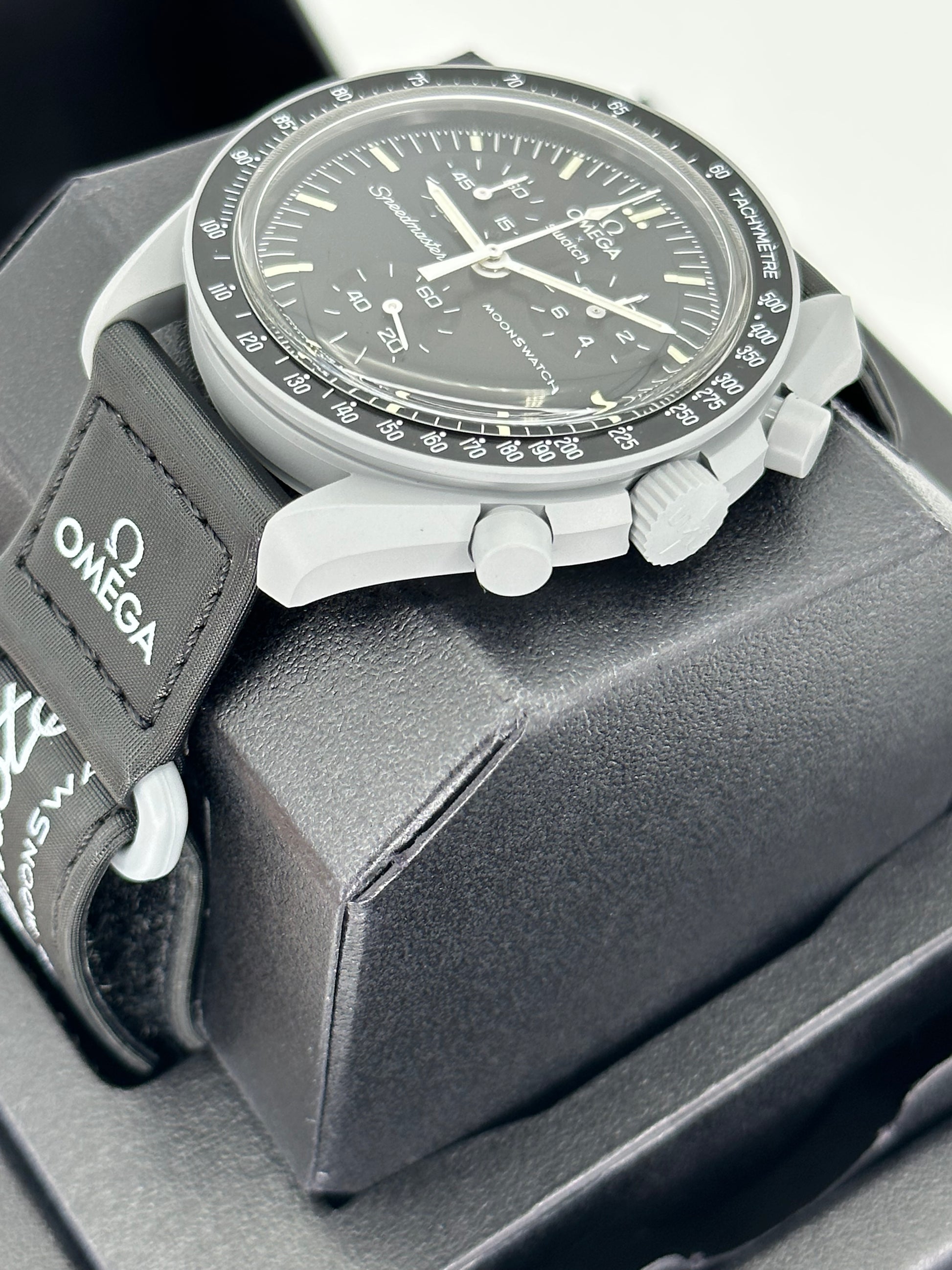 NEW Omega S033M100 Bioceramic Moon Swatch - Mission to the Moon - MyWatchLLC