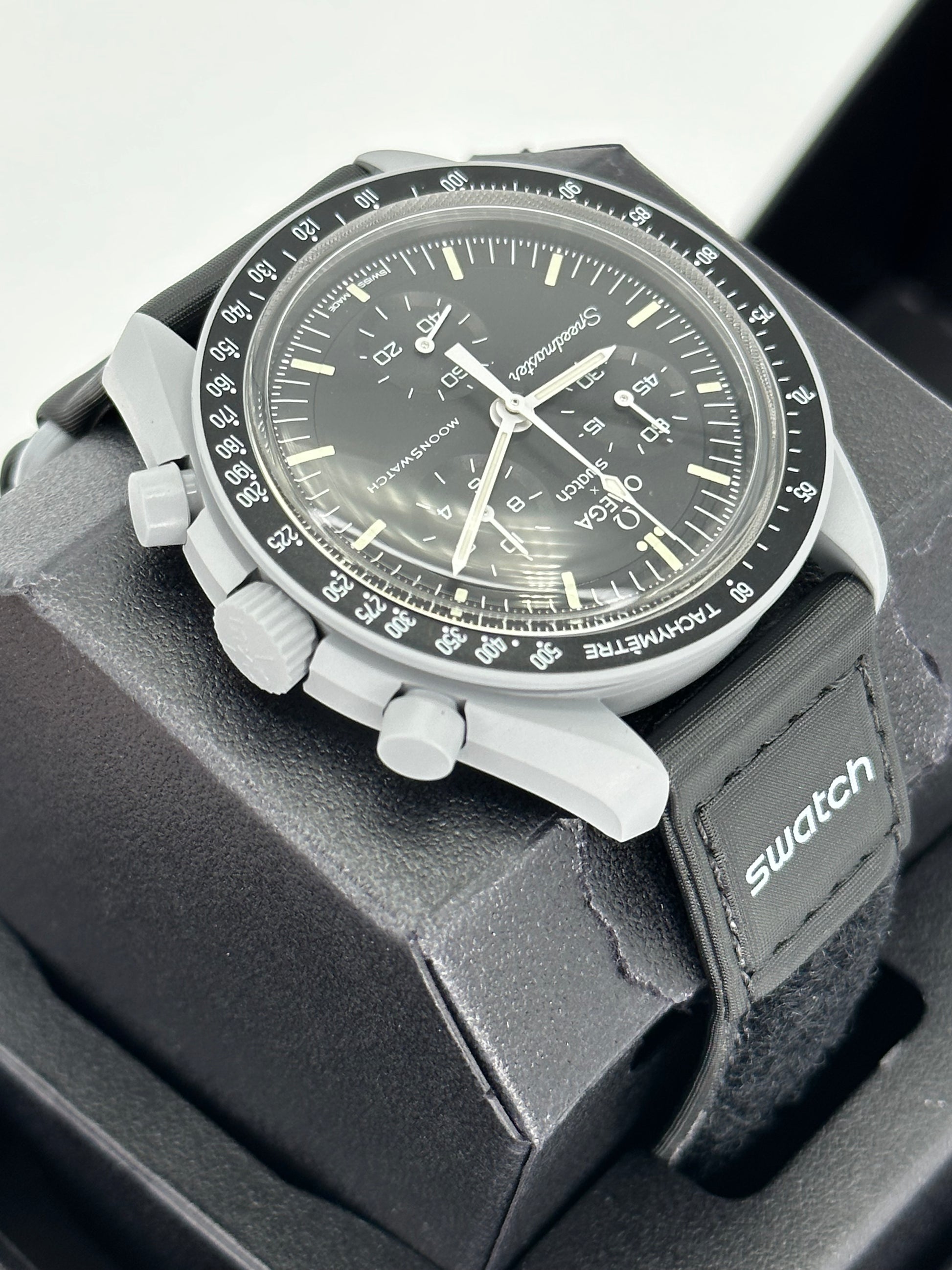 NEW Omega S033M100 Bioceramic Moon Swatch - Mission to the Moon - MyWatchLLC