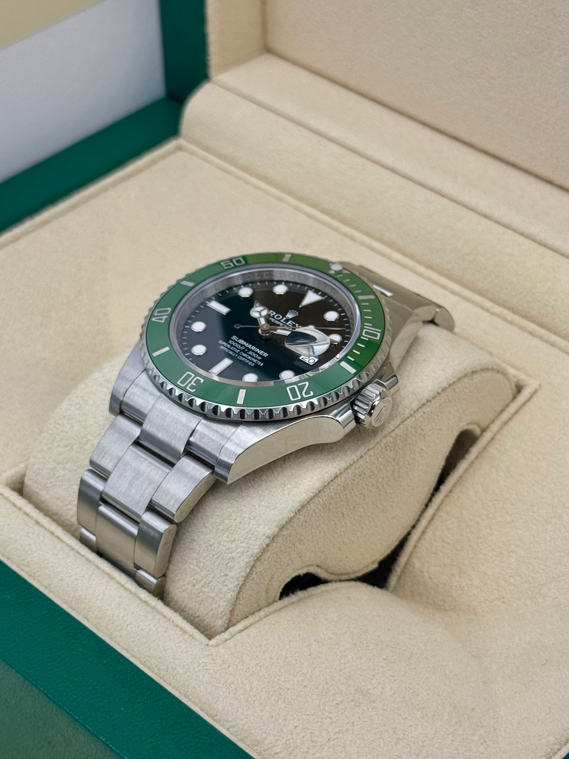 NEW 2024 Rolex Submariner "Starbucks" 41mm 126610LV Black Dial - MyWatchLLC