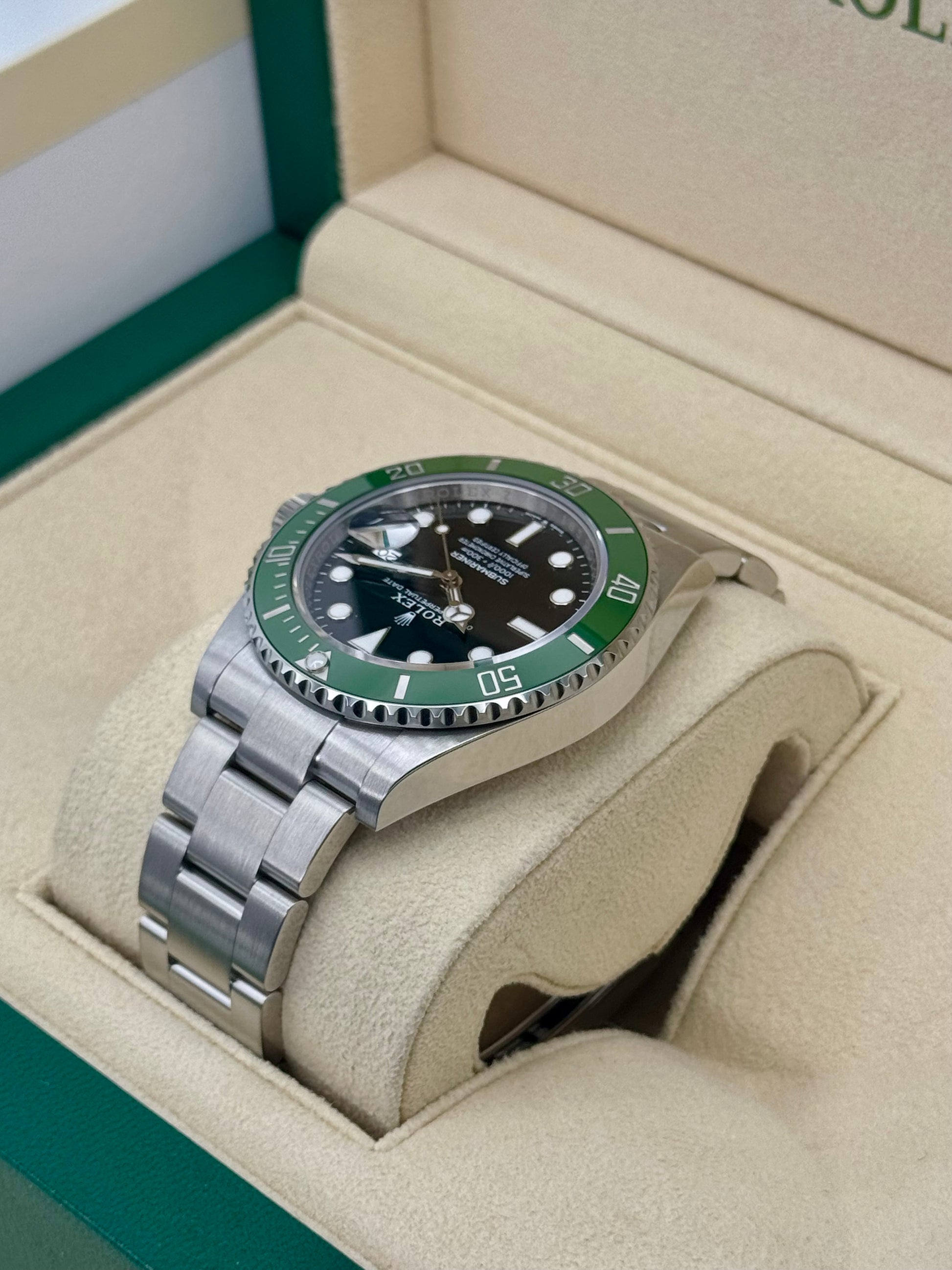 NEW 2024 Rolex Submariner "Starbucks" 41mm 126610LV Black Dial - MyWatchLLC