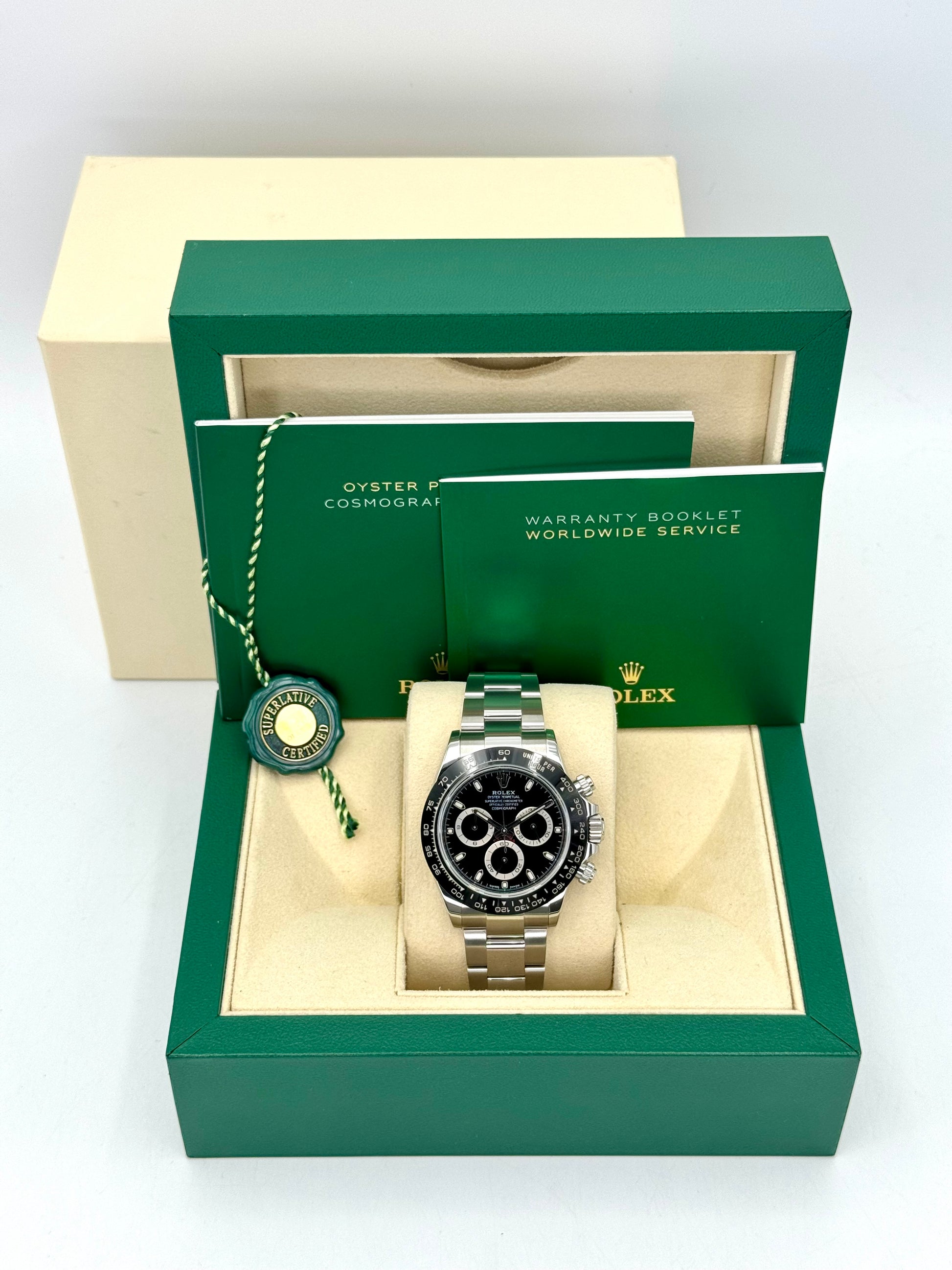 Rolex Daytona 40mm 116500LN Stainless Steel Black Dial - MyWatchLLC