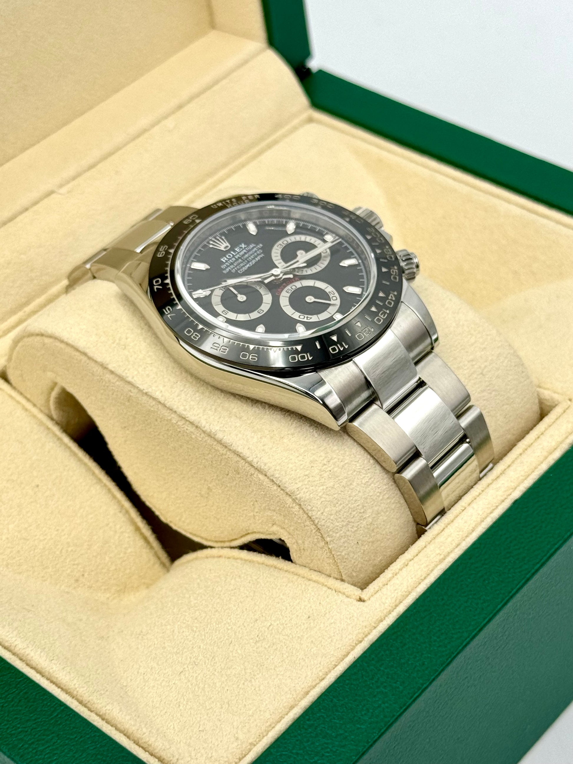 Rolex Daytona 40mm 116500LN Stainless Steel Black Dial - MyWatchLLC