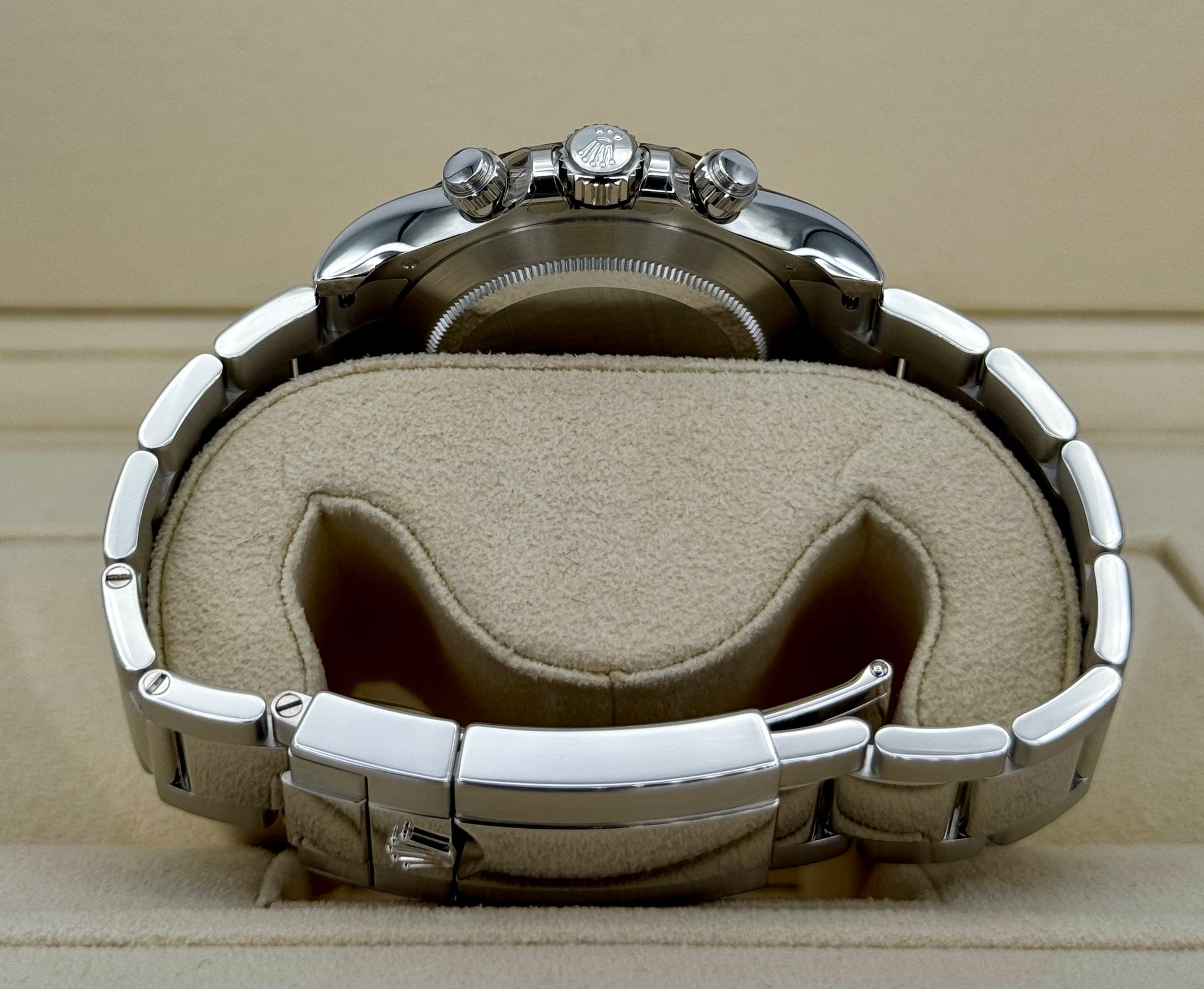 NEW 2023 Rolex Daytona 40mm 116506 Platinum Ice Blue Diamond Dial - MyWatchLLC