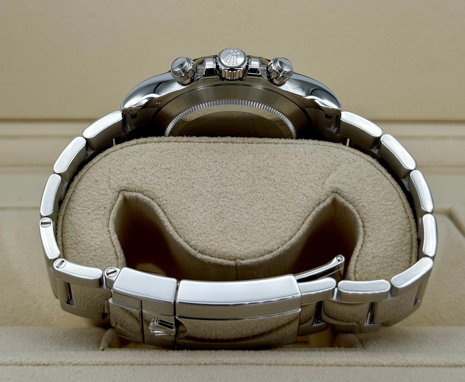 NEW 2023 Rolex Daytona 40mm 116506 Platinum Ice Blue Diamond Dial - MyWatchLLC