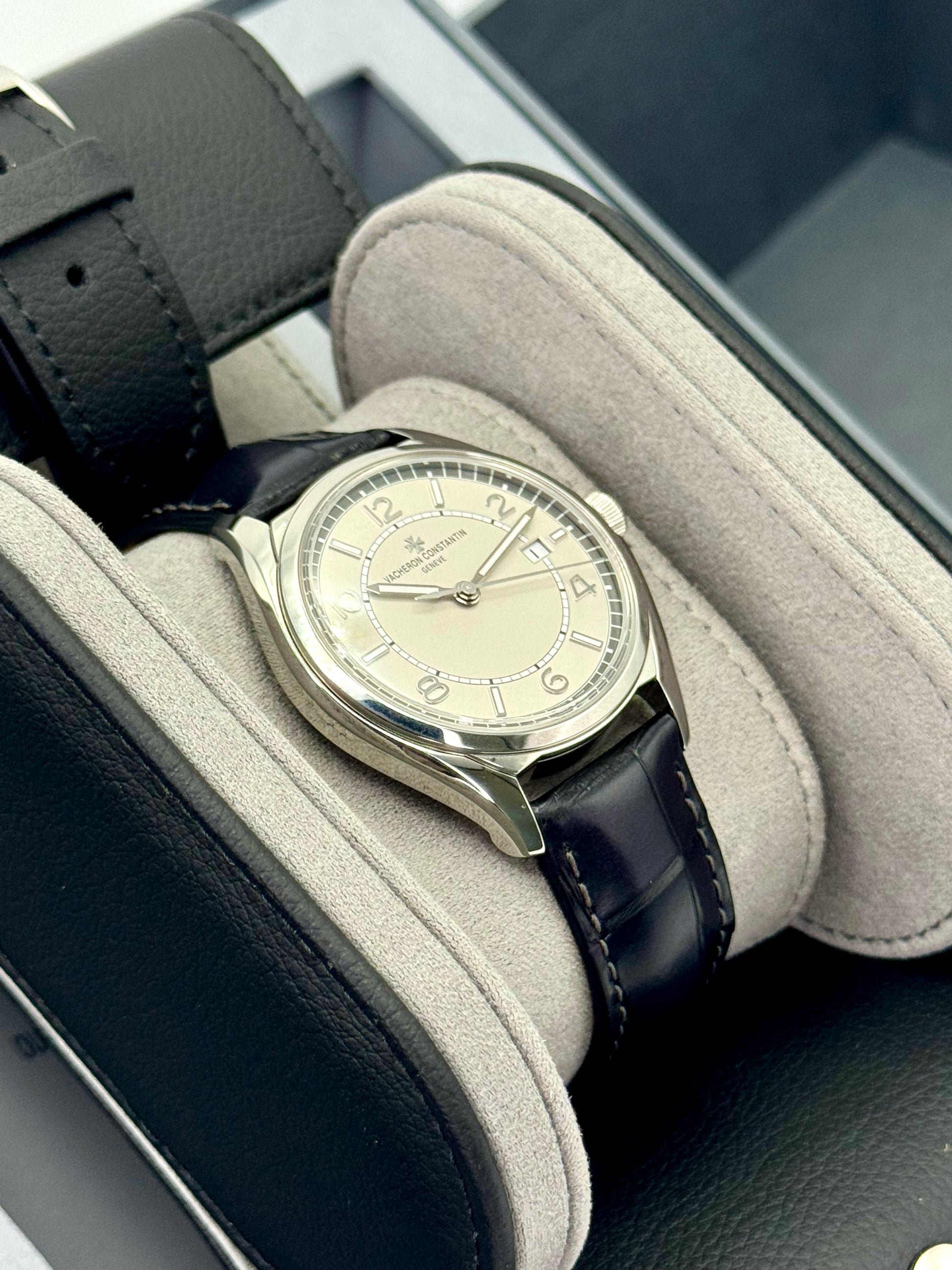 2025 Vacheron Constantin Fiftysix 40mm 4600E Stainless Steel Grey Dial - MyWatchLLC