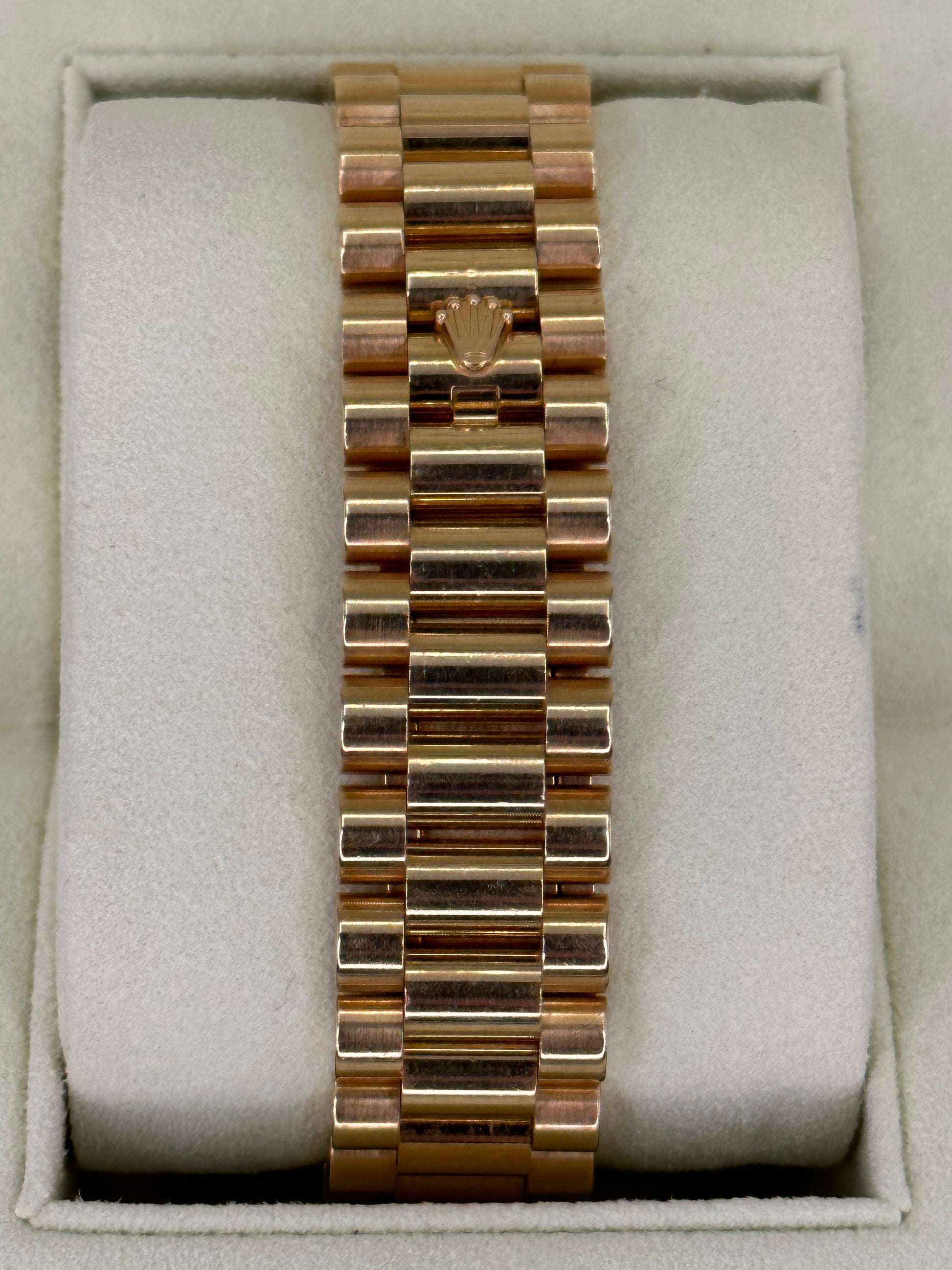 2011 Rolex Day-Date 36mm 118208 Presidential Black Onyx Dial - MyWatchLLC