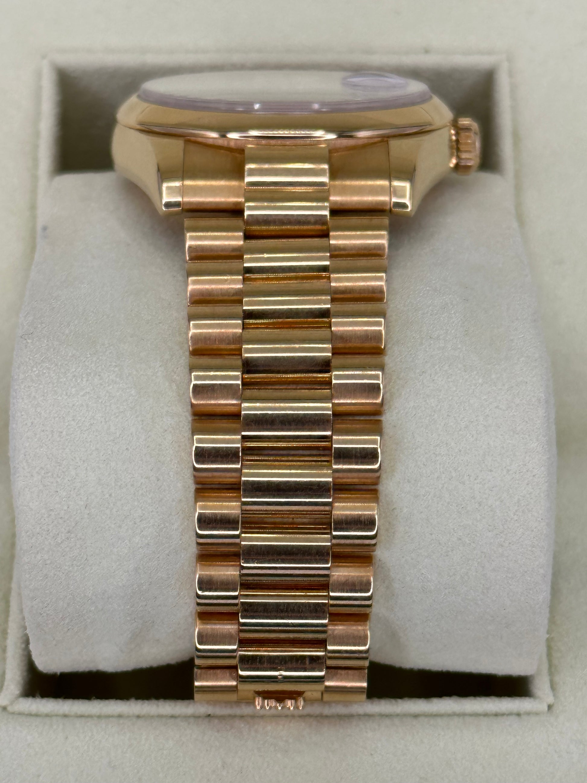 2011 Rolex Day-Date 36mm 118208 Presidential Black Onyx Dial - MyWatchLLC