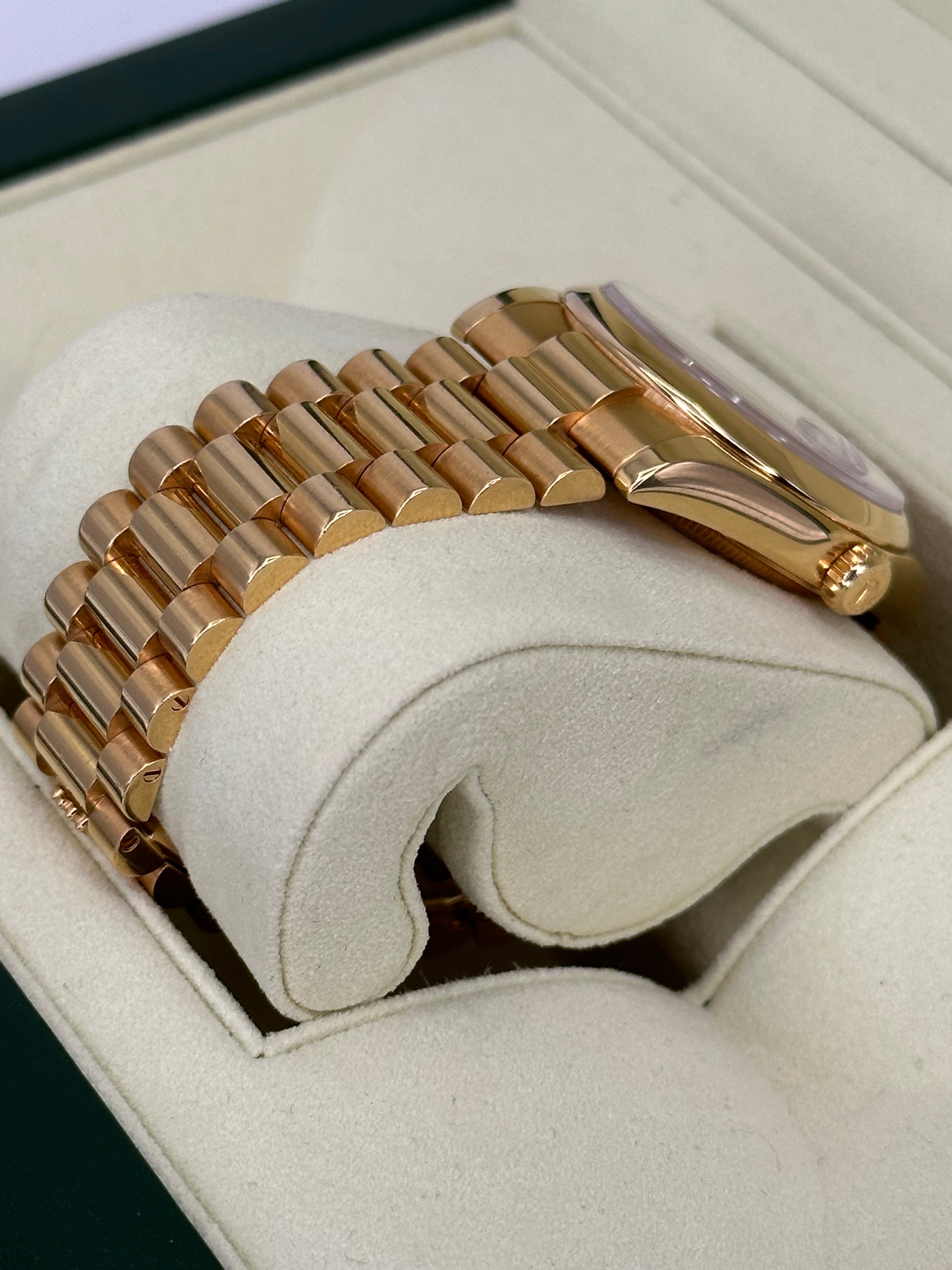 2011 Rolex Day-Date 36mm 118208 Presidential Black Onyx Dial - MyWatchLLC