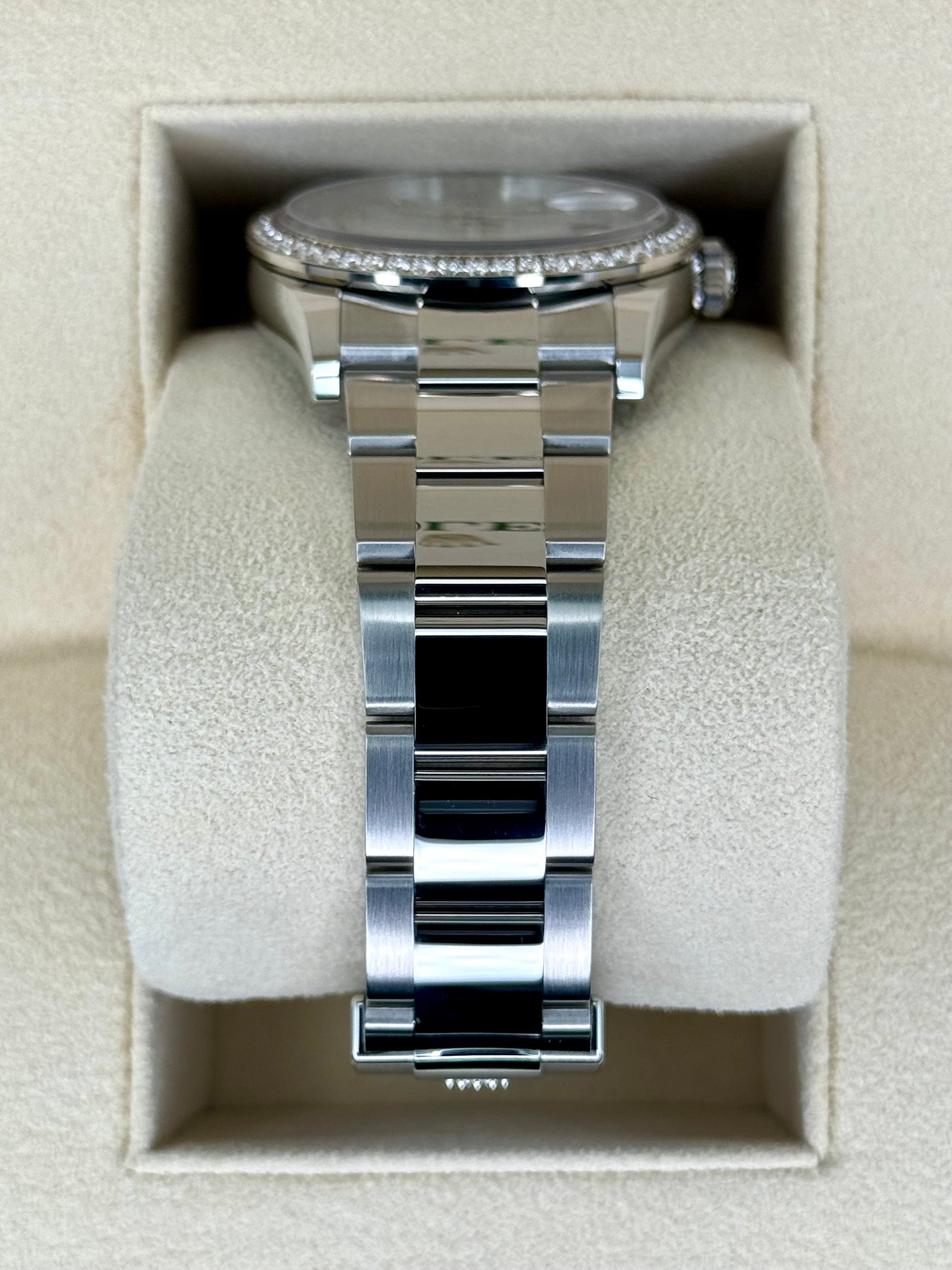 NEW 2024 Rolex Datejust 36mm 126284RBR MOP Diamond Dial - MyWatchLLC