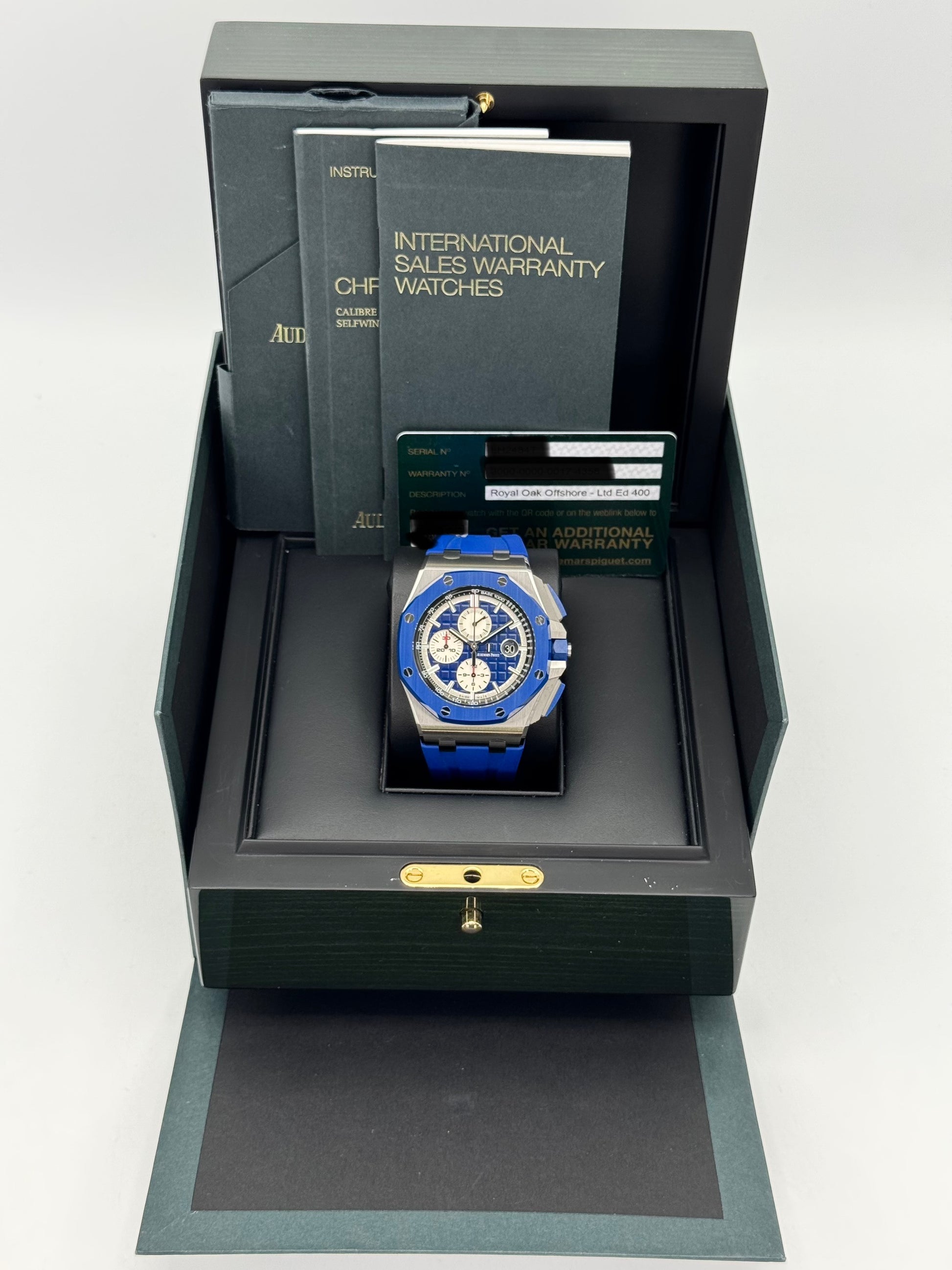 2019 Audemars Piguet Royal Oak Offshore 44mm 26400SO Blue Ceramic - MyWatchLLC