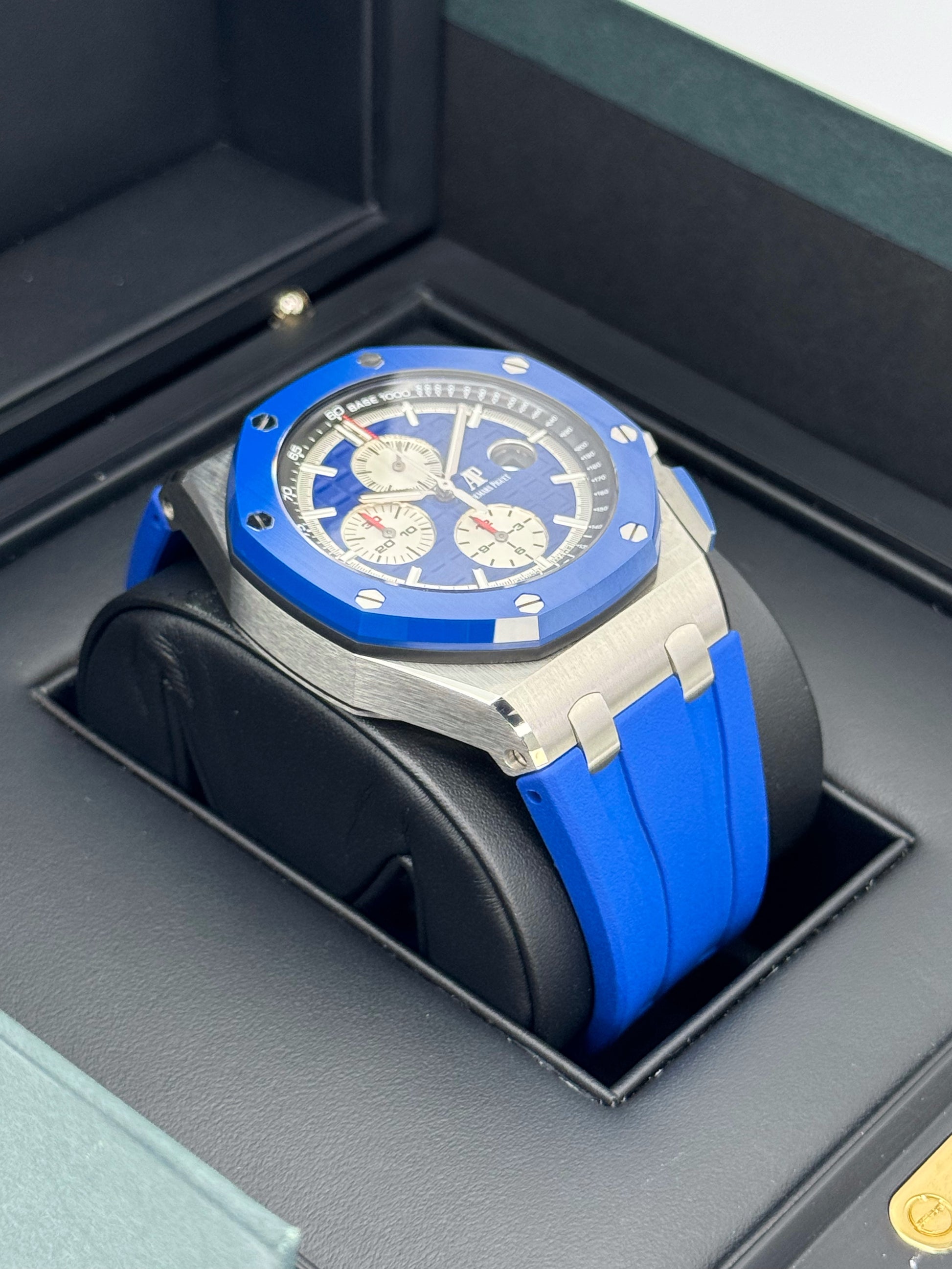 2019 Audemars Piguet Royal Oak Offshore 44mm 26400SO Blue Ceramic - MyWatchLLC