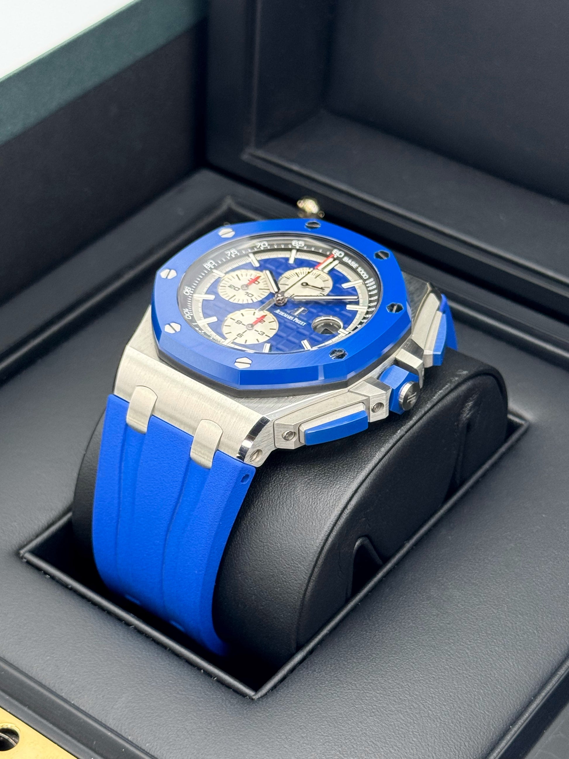 2019 Audemars Piguet Royal Oak Offshore 44mm 26400SO Blue Ceramic - MyWatchLLC