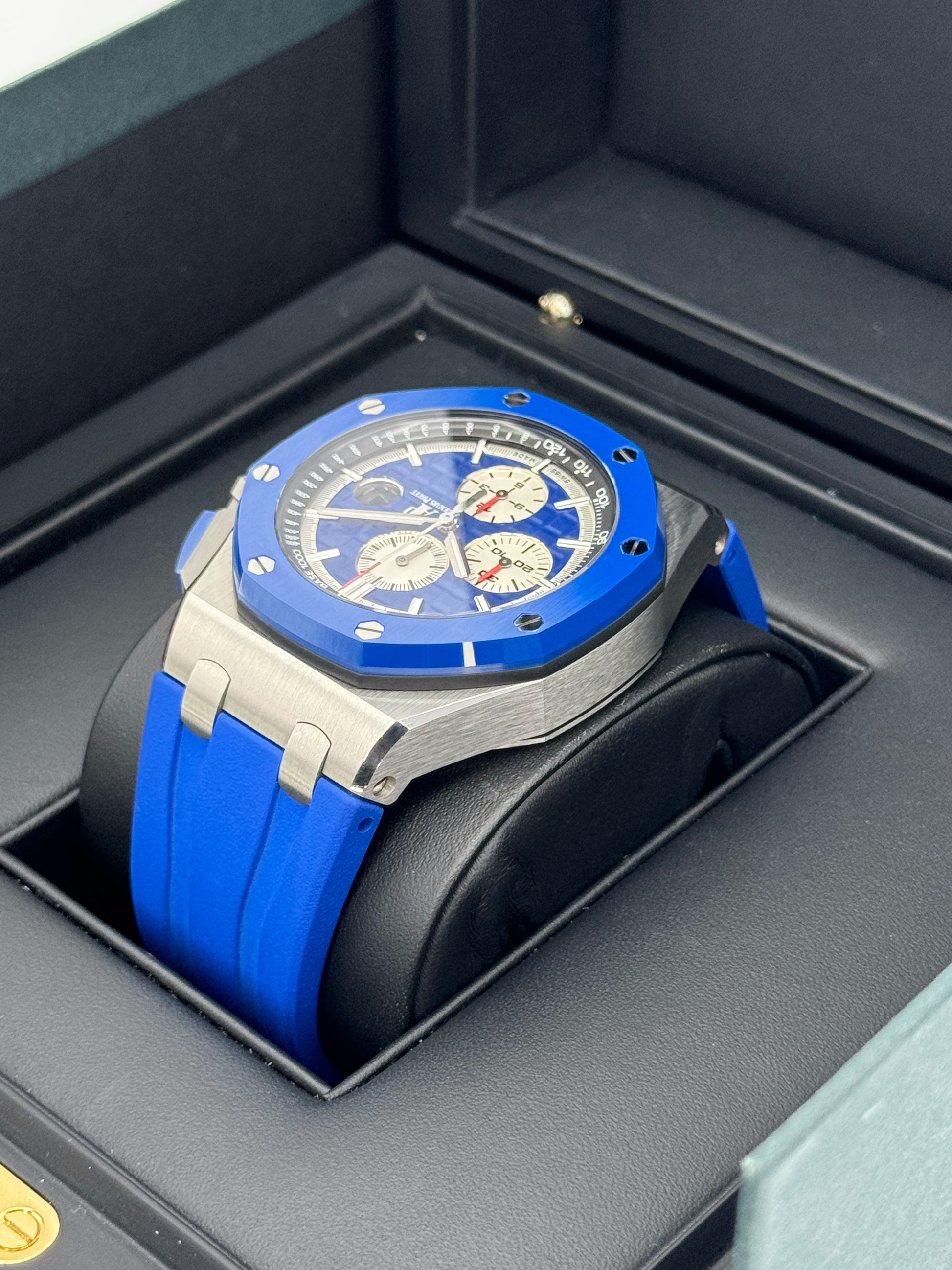 2019 Audemars Piguet Royal Oak Offshore 44mm 26400SO Blue Ceramic - MyWatchLLC
