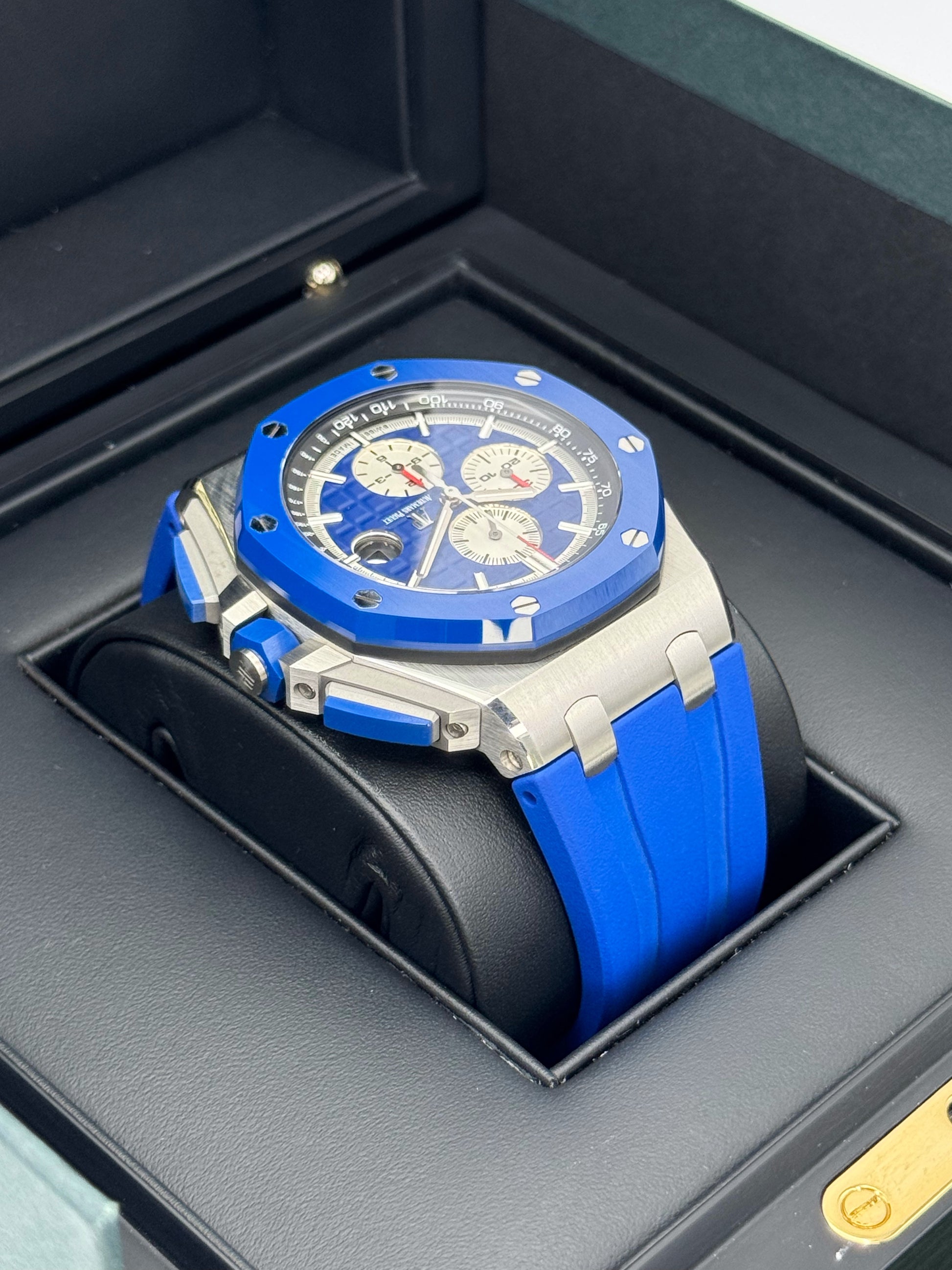 2019 Audemars Piguet Royal Oak Offshore 44mm 26400SO Blue Ceramic - MyWatchLLC