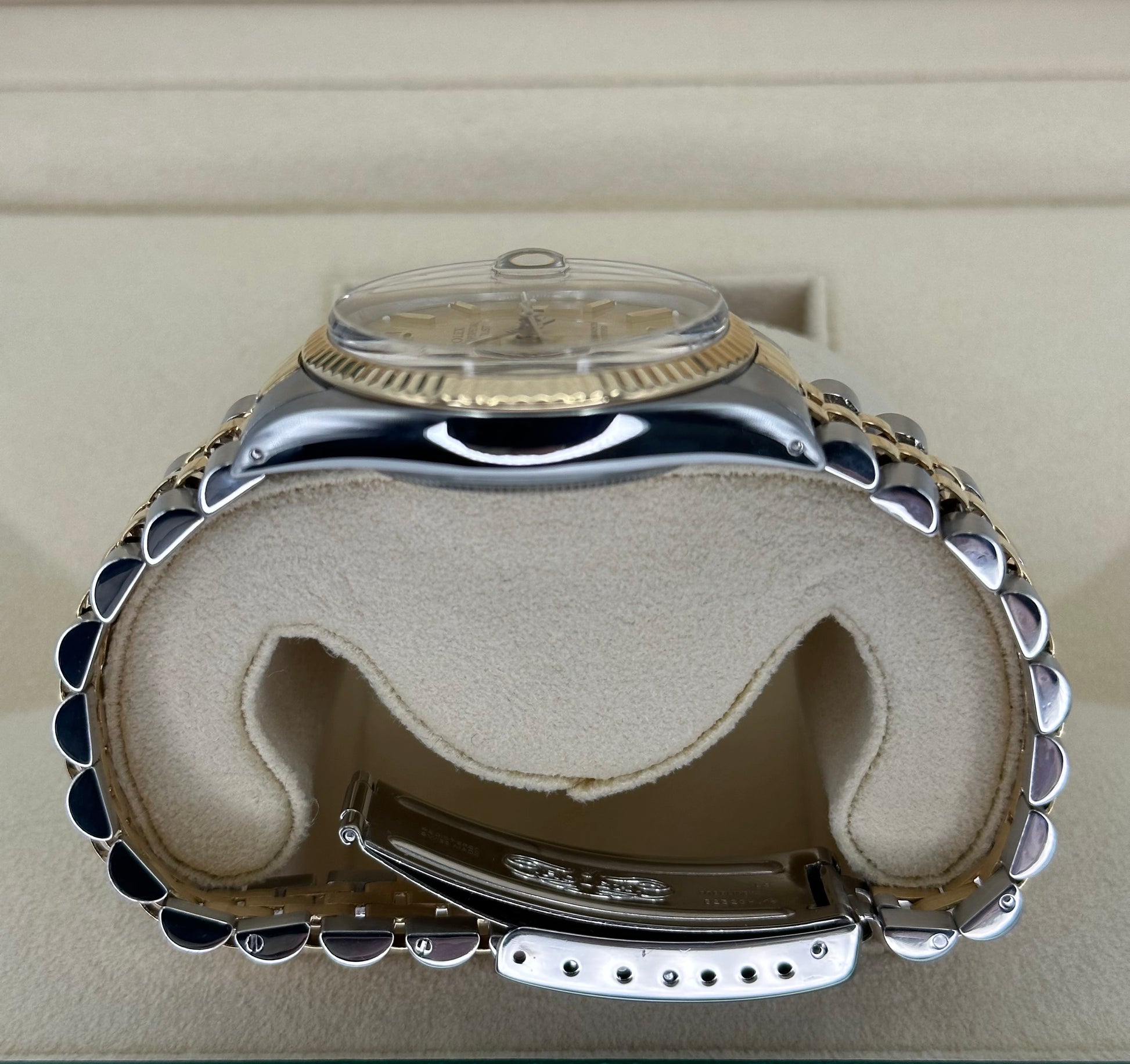 1987 Rolex Datejust 36mm 16013 Champagne Dial - MyWatchLLC