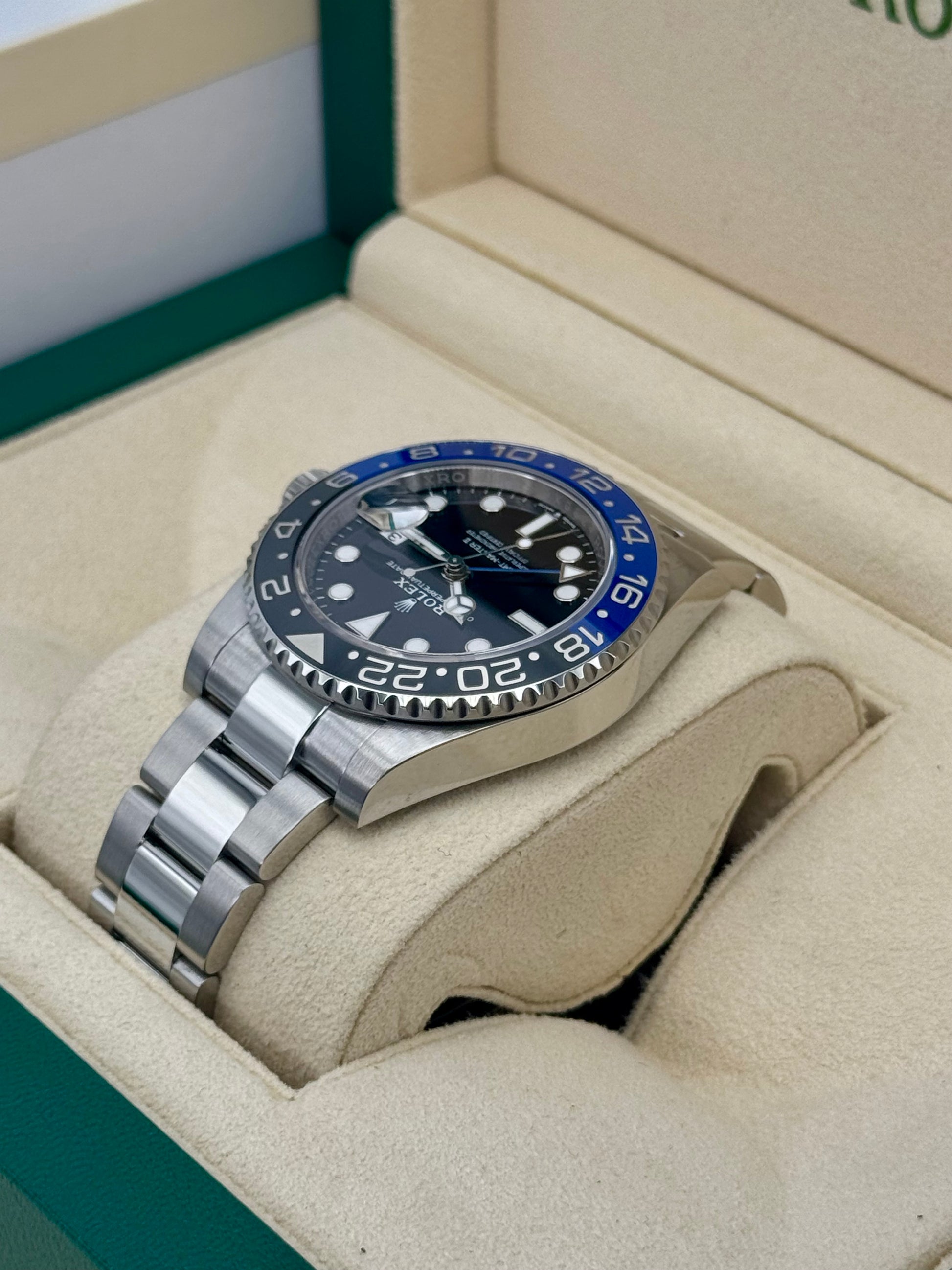 2023 Rolex GMT-Master II "Batman" 40mm 126710BLNR Oyster - MyWatchLLC