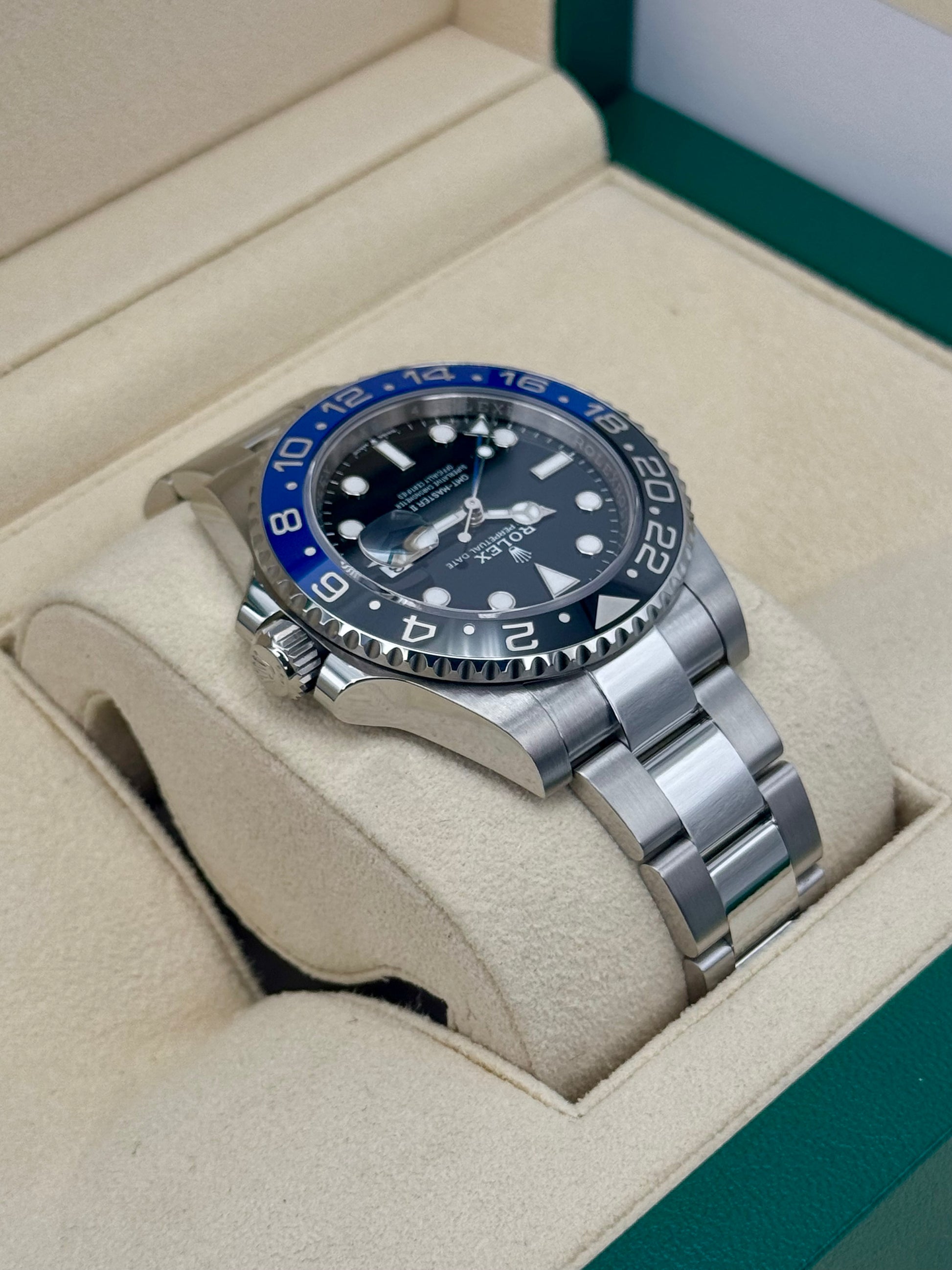 2023 Rolex GMT-Master II "Batman" 40mm 126710BLNR Oyster - MyWatchLLC
