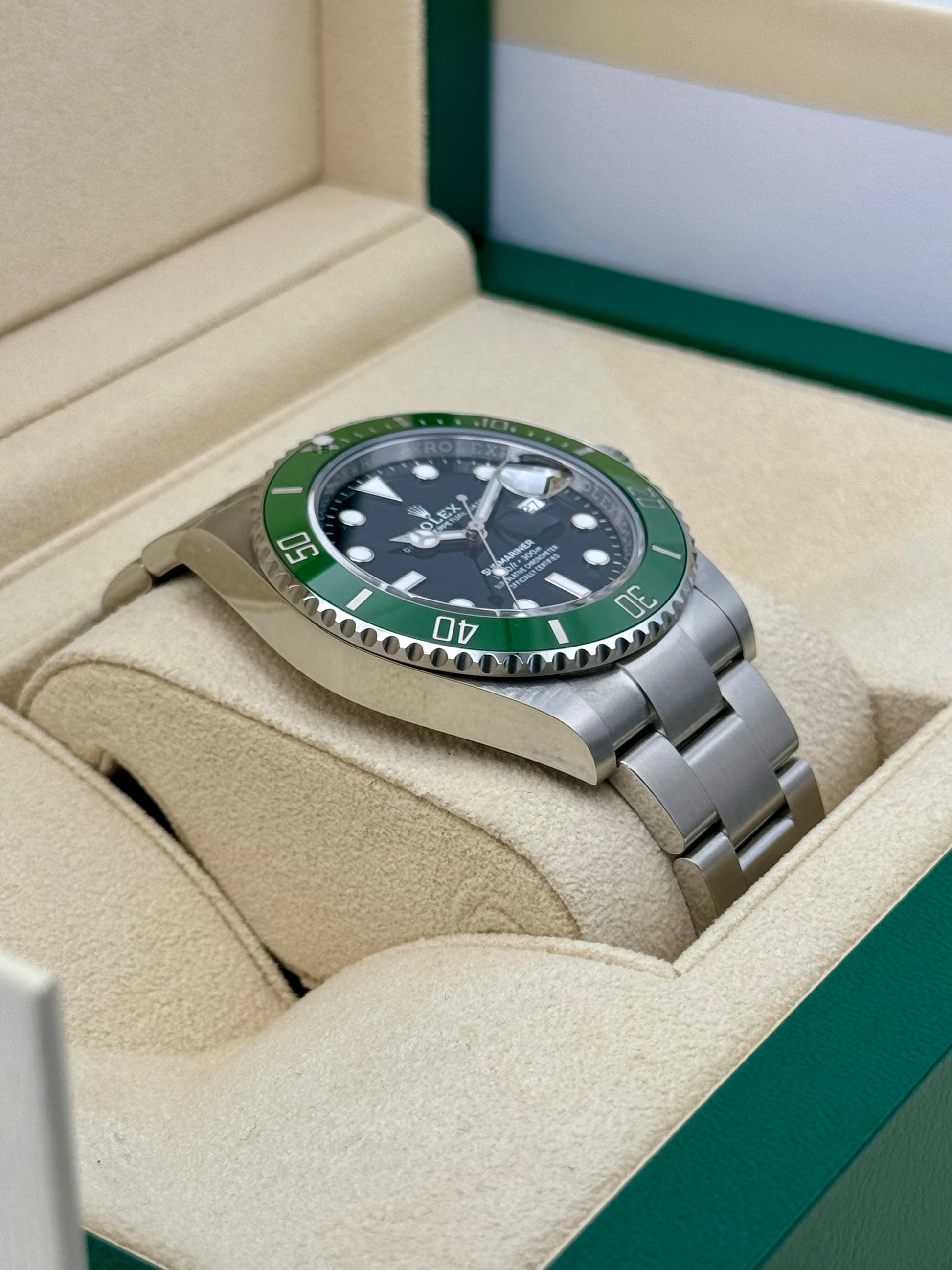 NEW 2024 Rolex Submariner "Starbucks" 41mm 126610LV Black Dial - MyWatchLLC