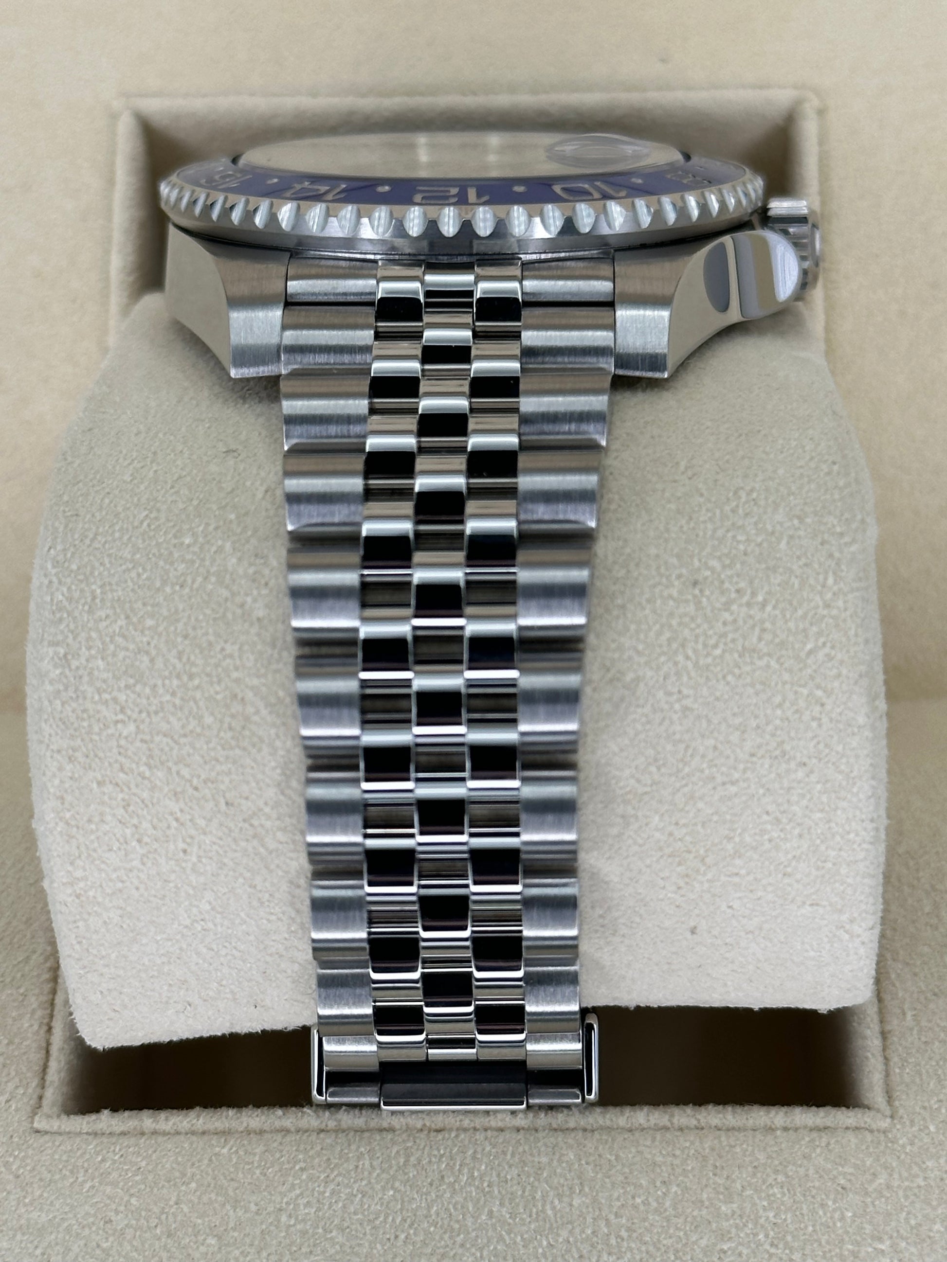 2023 Rolex GMT-Master II "Batgirl" 40mm 126710BLNR Jubilee Black Dial - MyWatchLLC