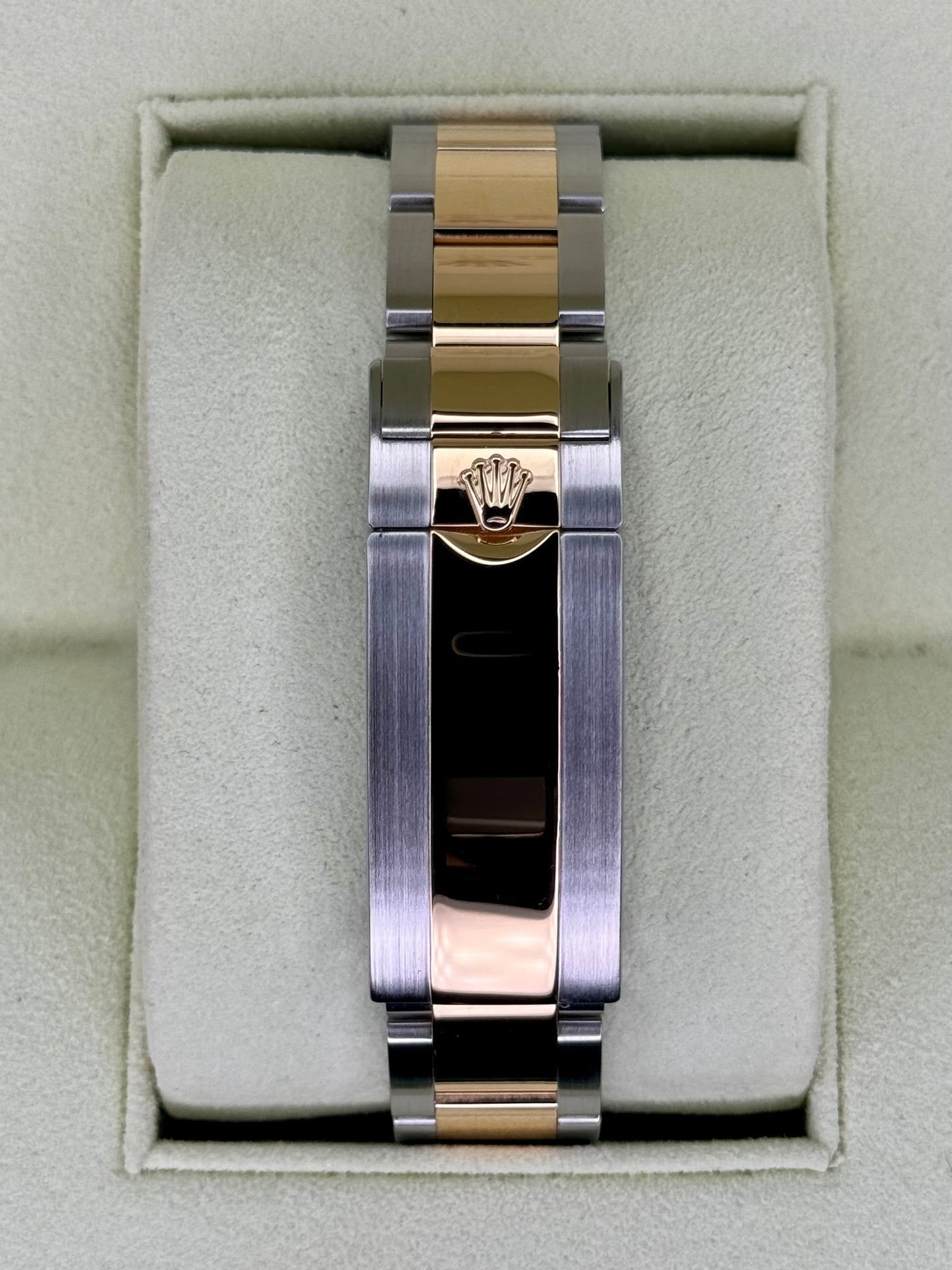 Rolex Submariner 40mm 116613N Two-Tone Black Diamond Dial - MyWatchLLC