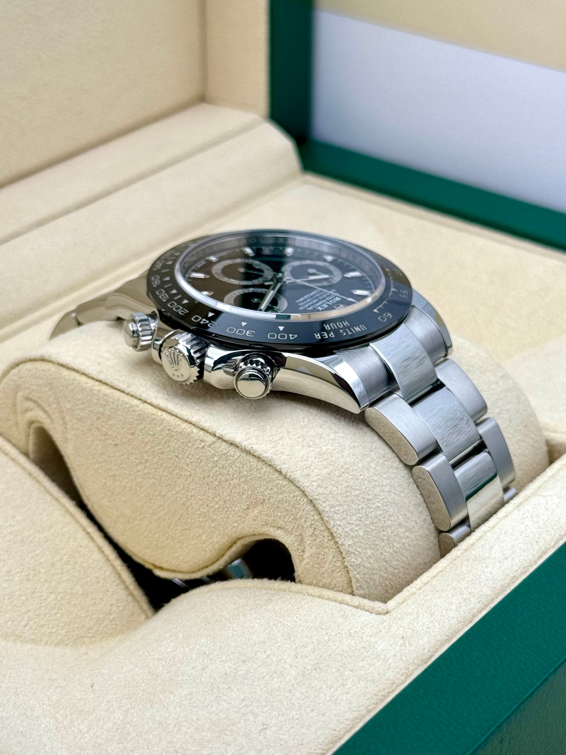 2019 Rolex Daytona 40mm 116500LN Stainless Steel Black Dial - MyWatchLLC