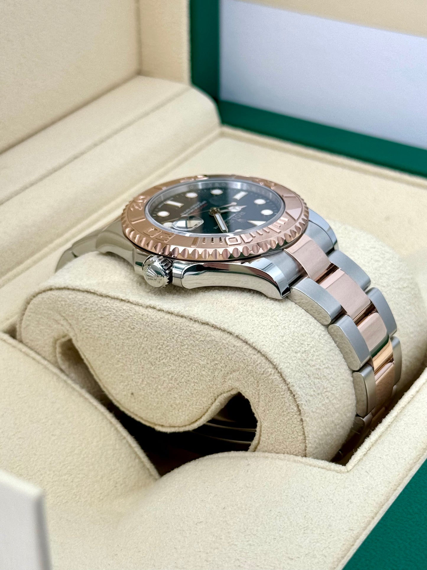 NEW 2023 Rolex Yacht-Master 37mm 268621 Black Dial - MyWatchLLC