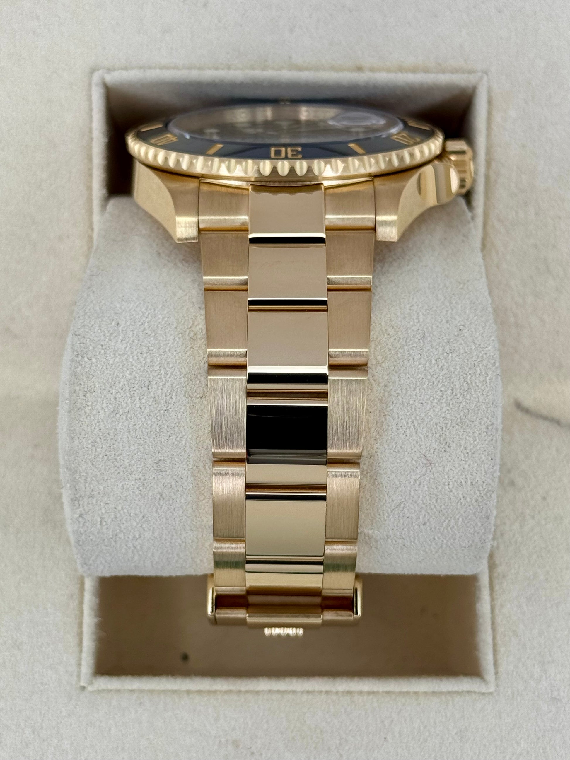 2022 Rolex Submariner 41mm 126618LN Yellow Gold Black Dial - MyWatchLLC