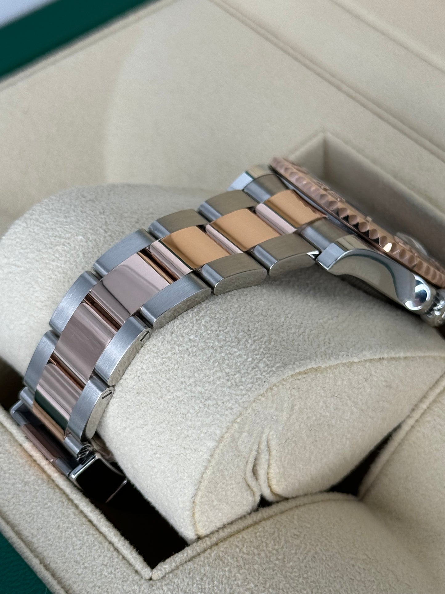 2023 Rolex Yacht-Master 36mm 268621 Two-Tone Oyster Black Dial - MyWatchLLC