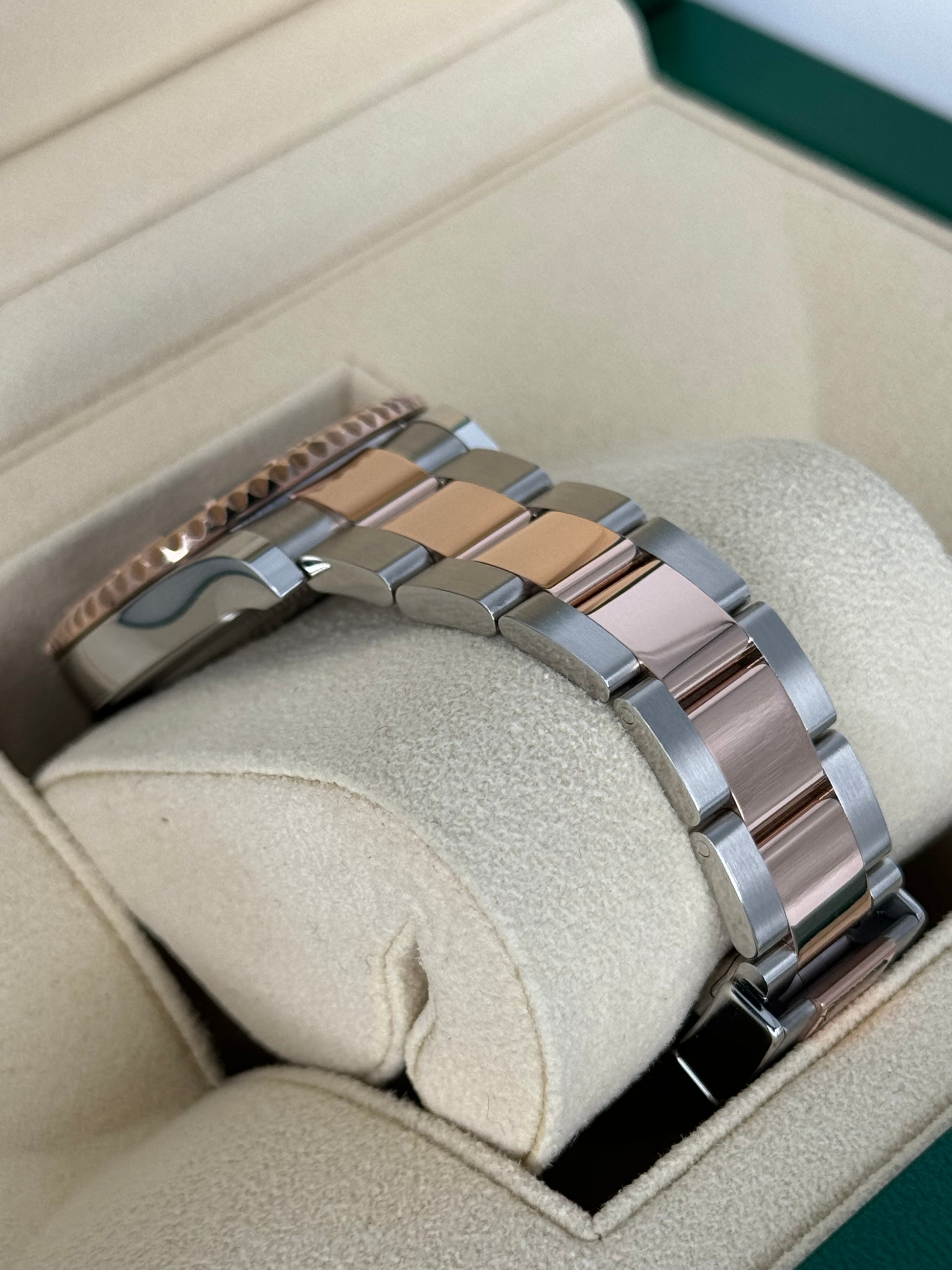 2023 Rolex Yacht-Master 36mm 268621 Two-Tone Oyster Black Dial - MyWatchLLC