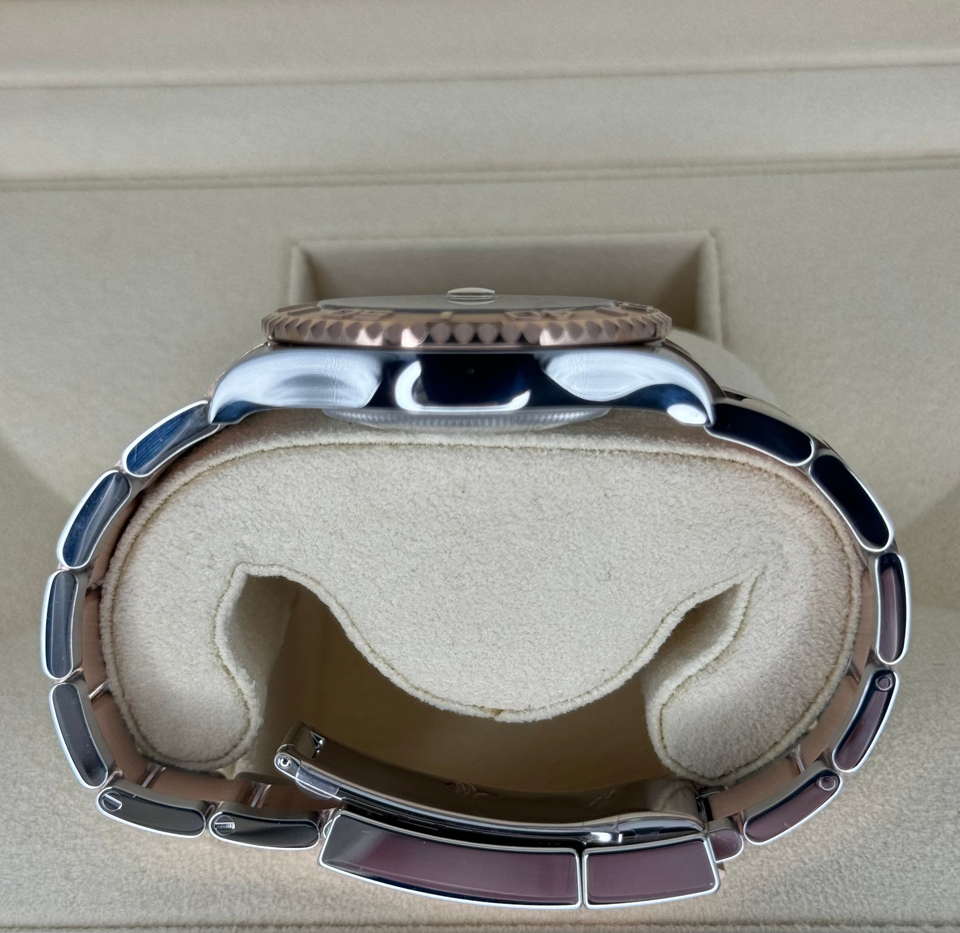 2023 Rolex Yacht-Master 36mm 268621 Two-Tone Oyster Black Dial - MyWatchLLC