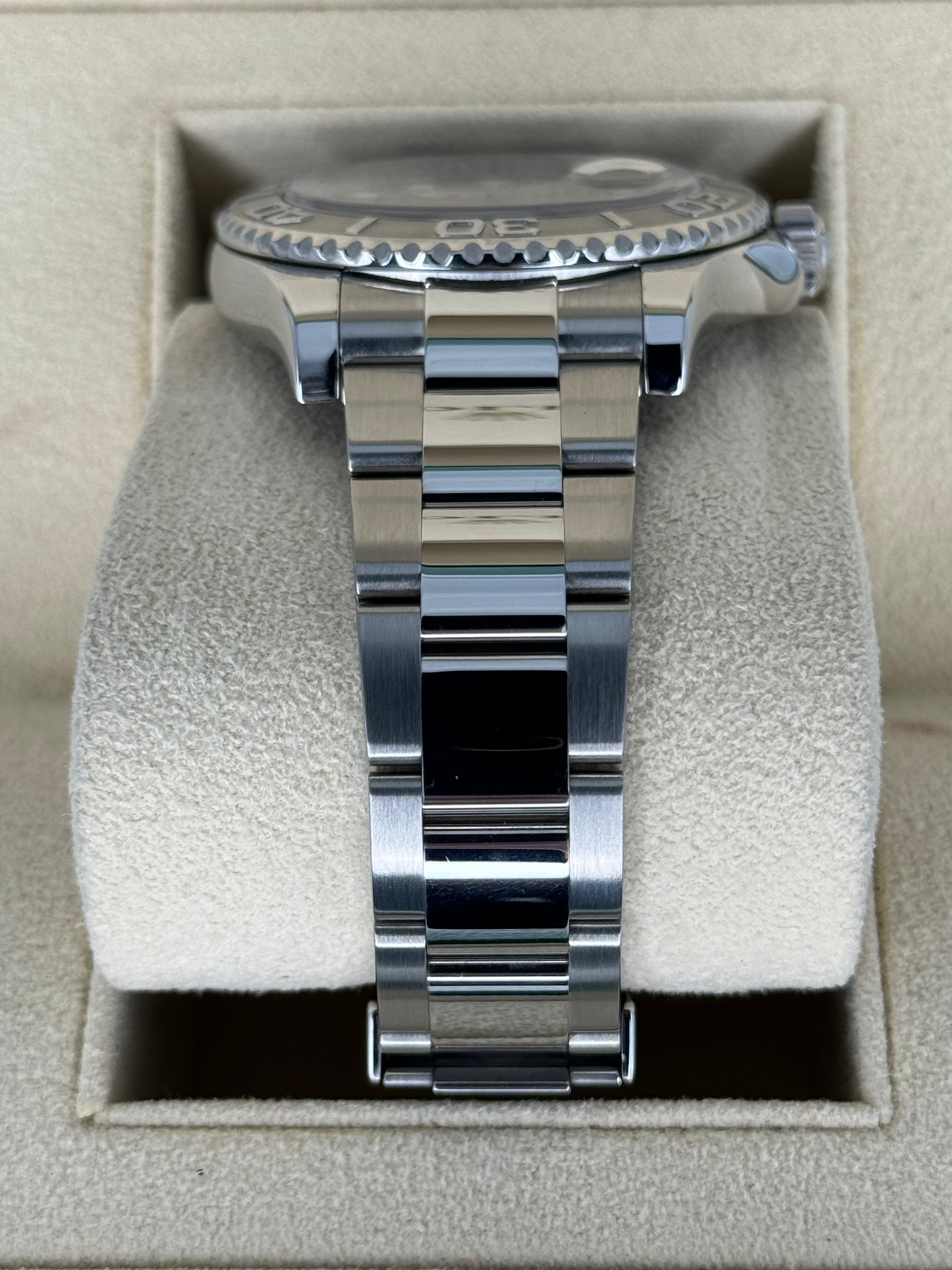 2019 Rolex Yacht-Master 40mm 116622 Stainless Steel Blue Dial - MyWatchLLC