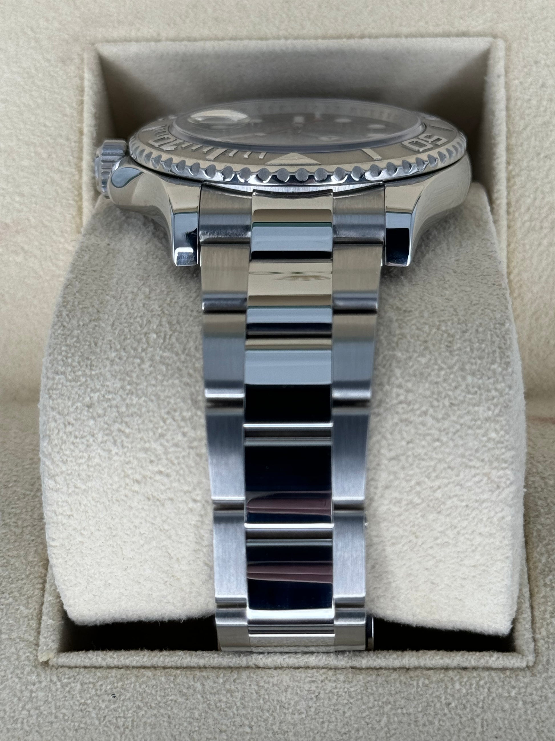 2019 Rolex Yacht-Master 40mm 116622 Stainless Steel Blue Dial - MyWatchLLC