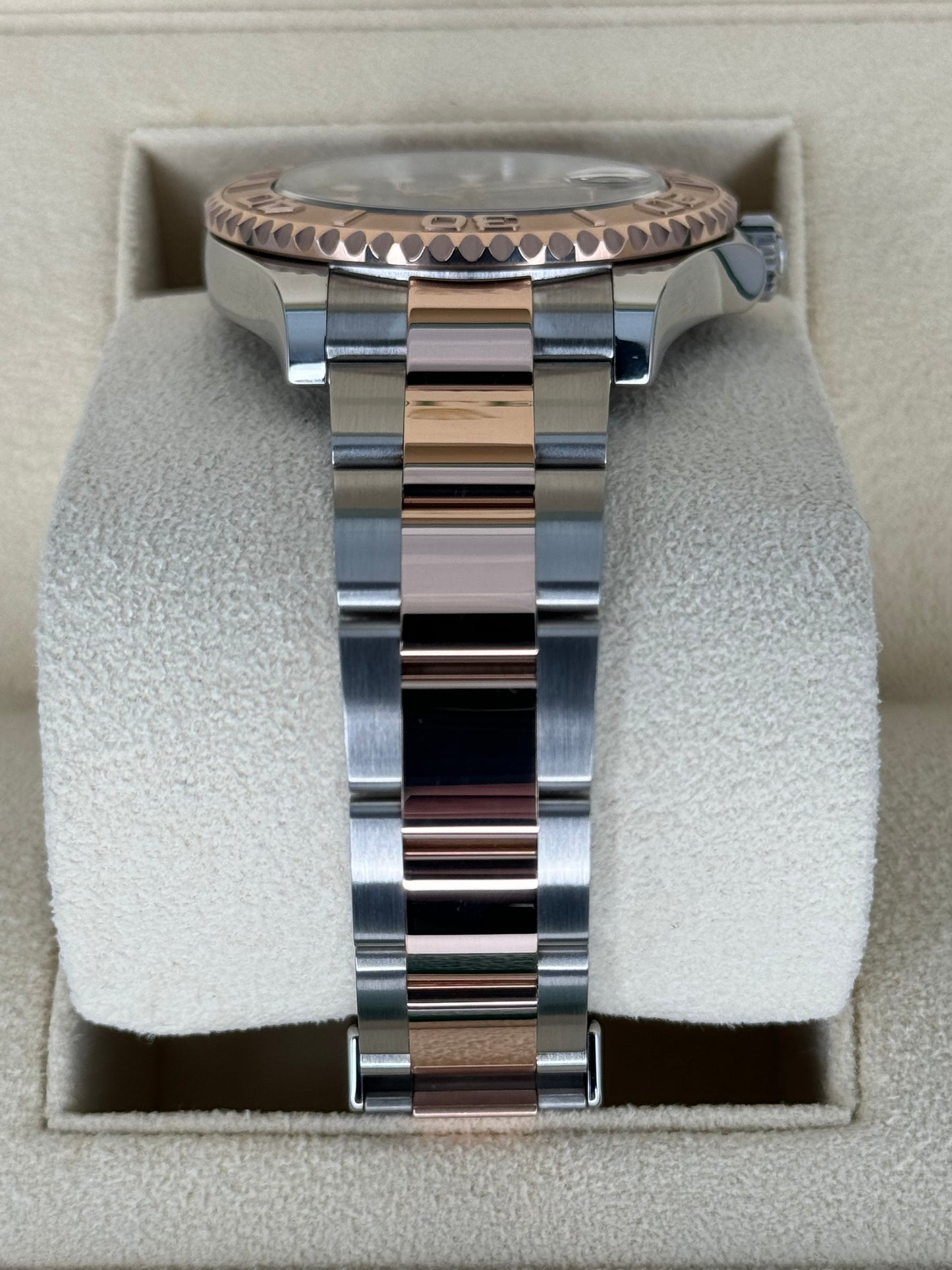 2023 Rolex Yacht-Master 37mm 268621 Two-Tone Chocolate Dial - MyWatchLLC