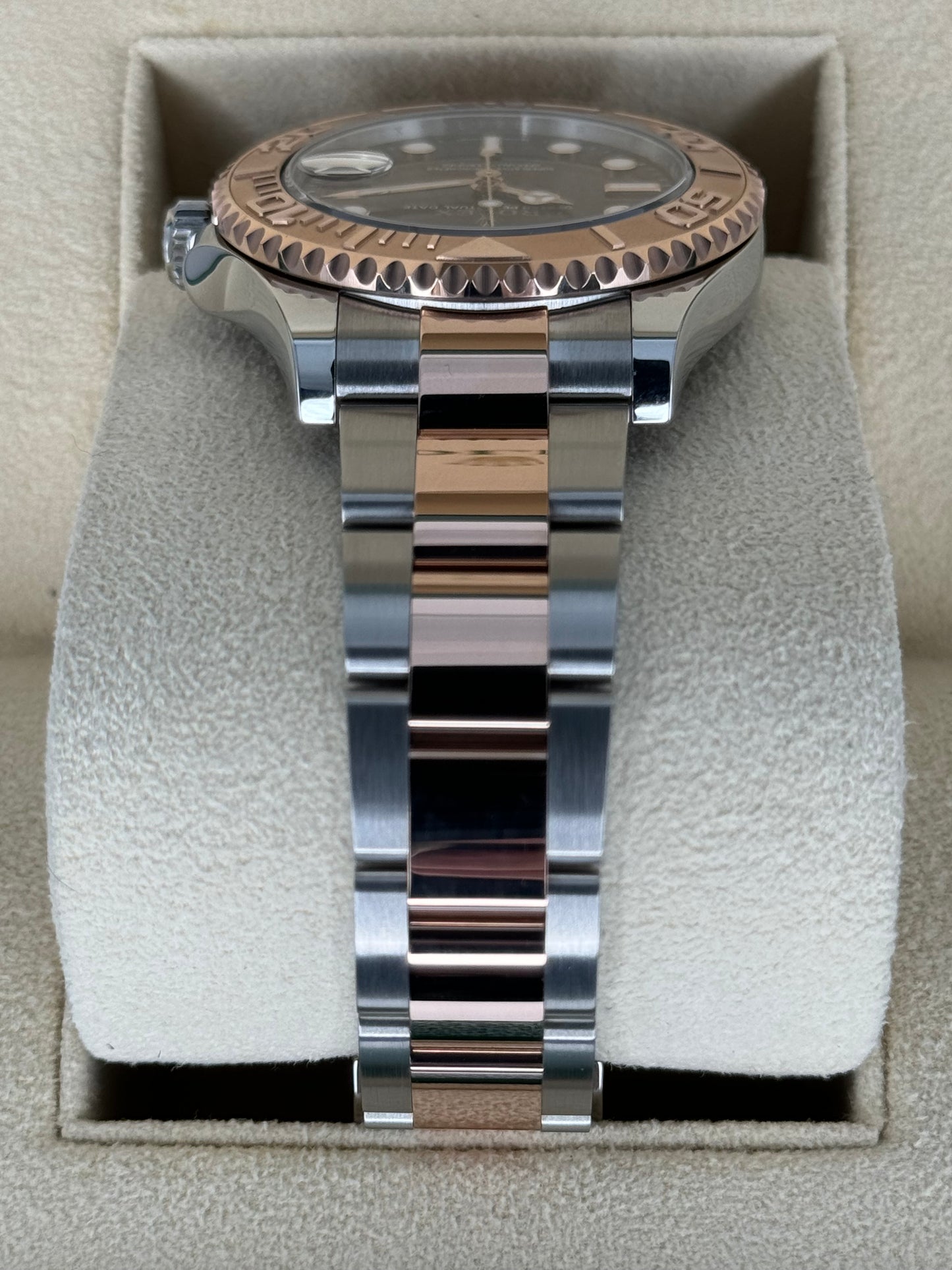 2023 Rolex Yacht-Master 37mm 268621 Two-Tone Chocolate Dial - MyWatchLLC