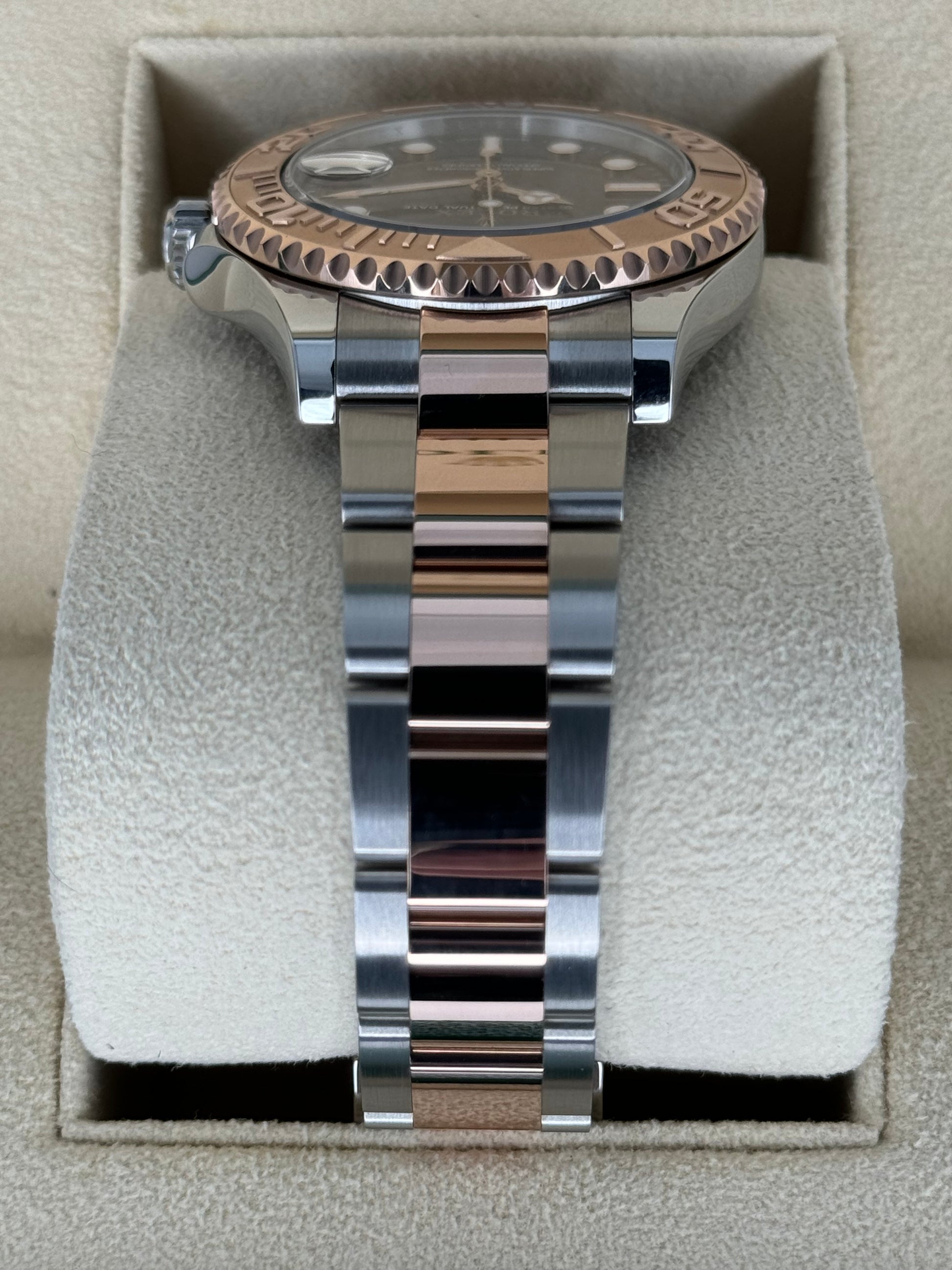 2023 Rolex Yacht-Master 37mm 268621 Two-Tone Chocolate Dial - MyWatchLLC