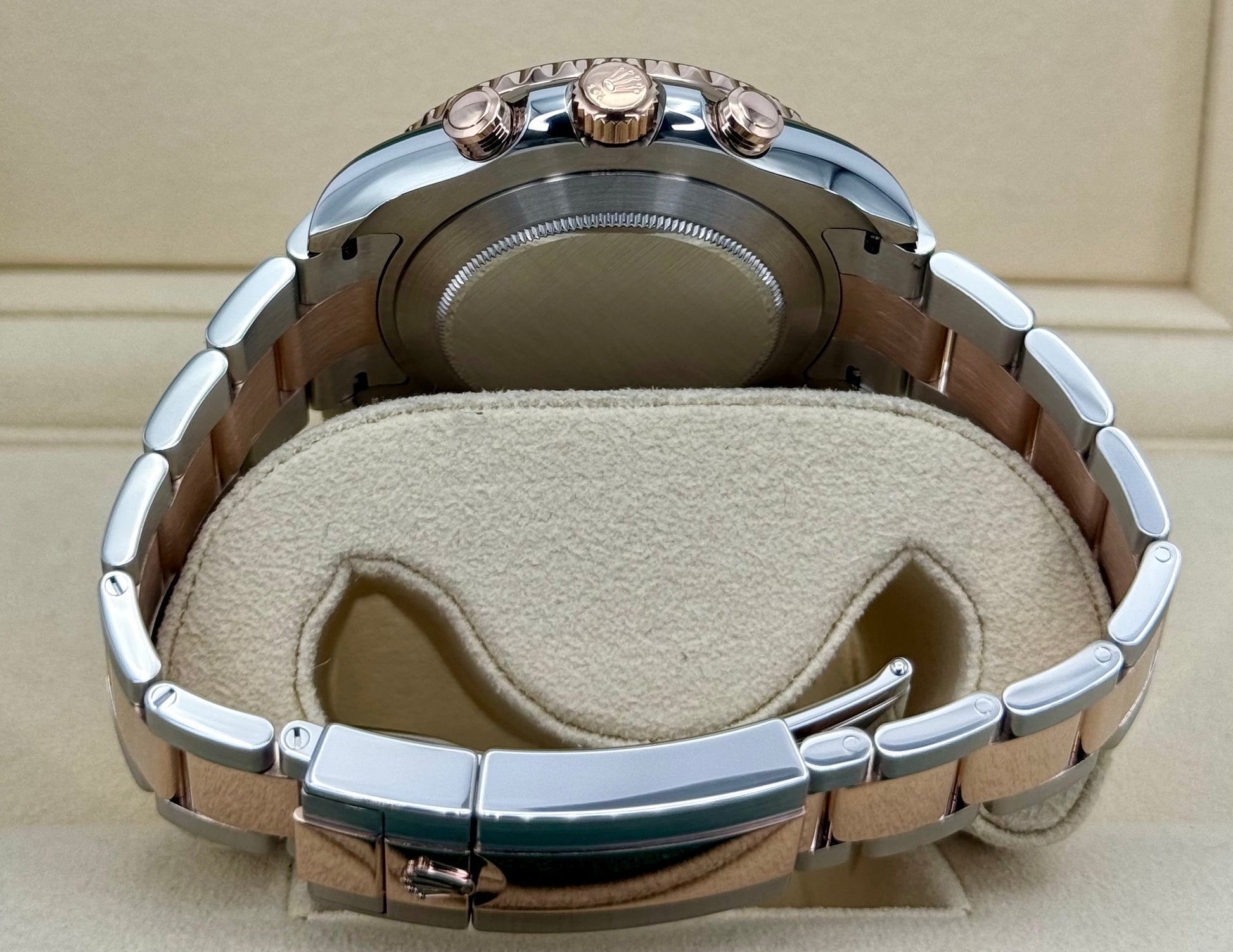 2022 Rolex Yacht-Master II 44mm 116681 Two-Tone White Dial - MyWatchLLC