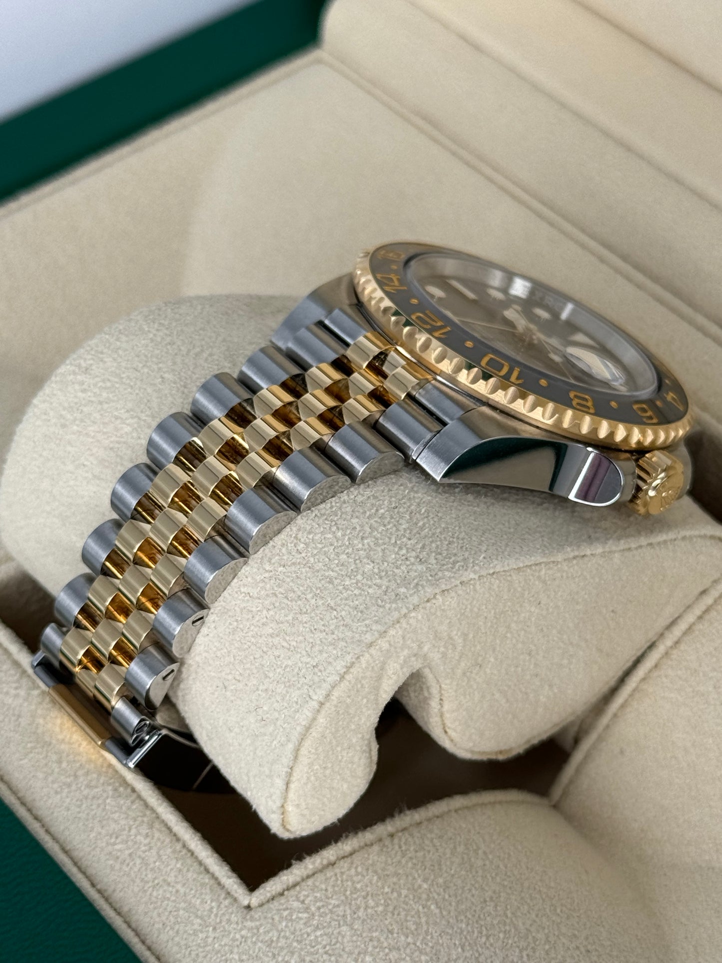 NEW 2023 Rolex GMT-Master II 40mm 126713GRNR Two-Tone Jubilee - MyWatchLLC