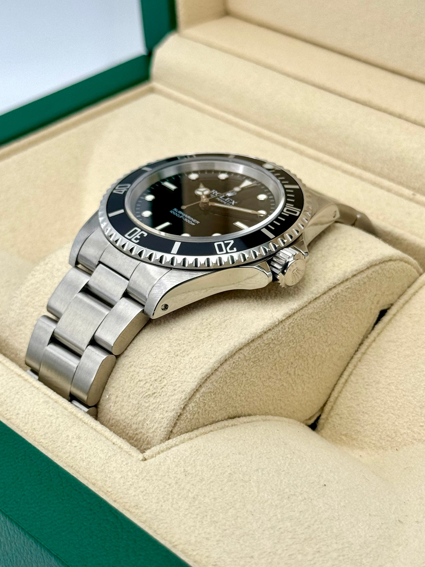 1995 Rolex Submariner 40mm 14060 Stainless Steel Black Dial - MyWatchLLC