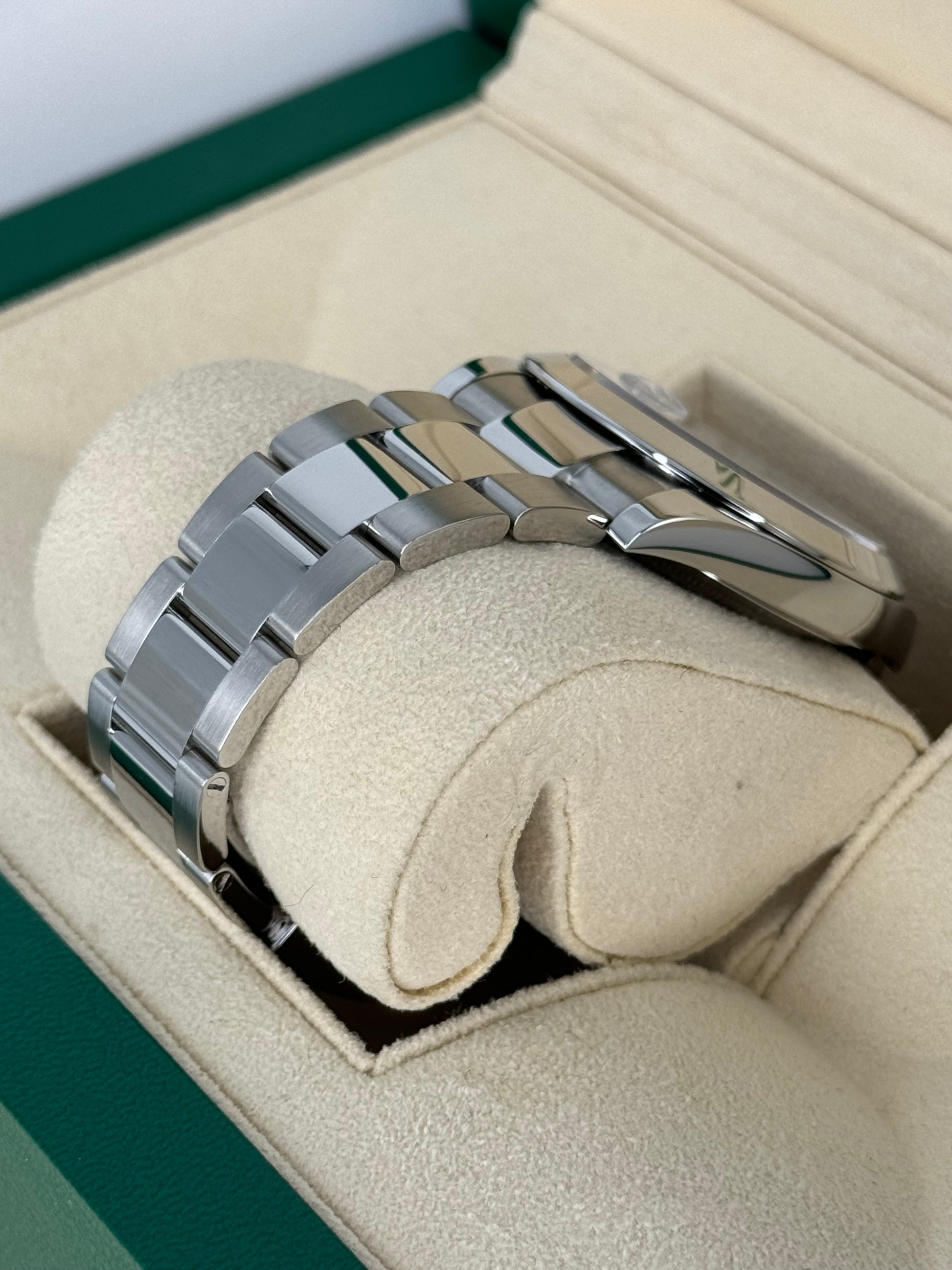 2021 Rolex Datejust 41mm 126300 Oyster Blue Roman Numeral Dial - MyWatchLLC