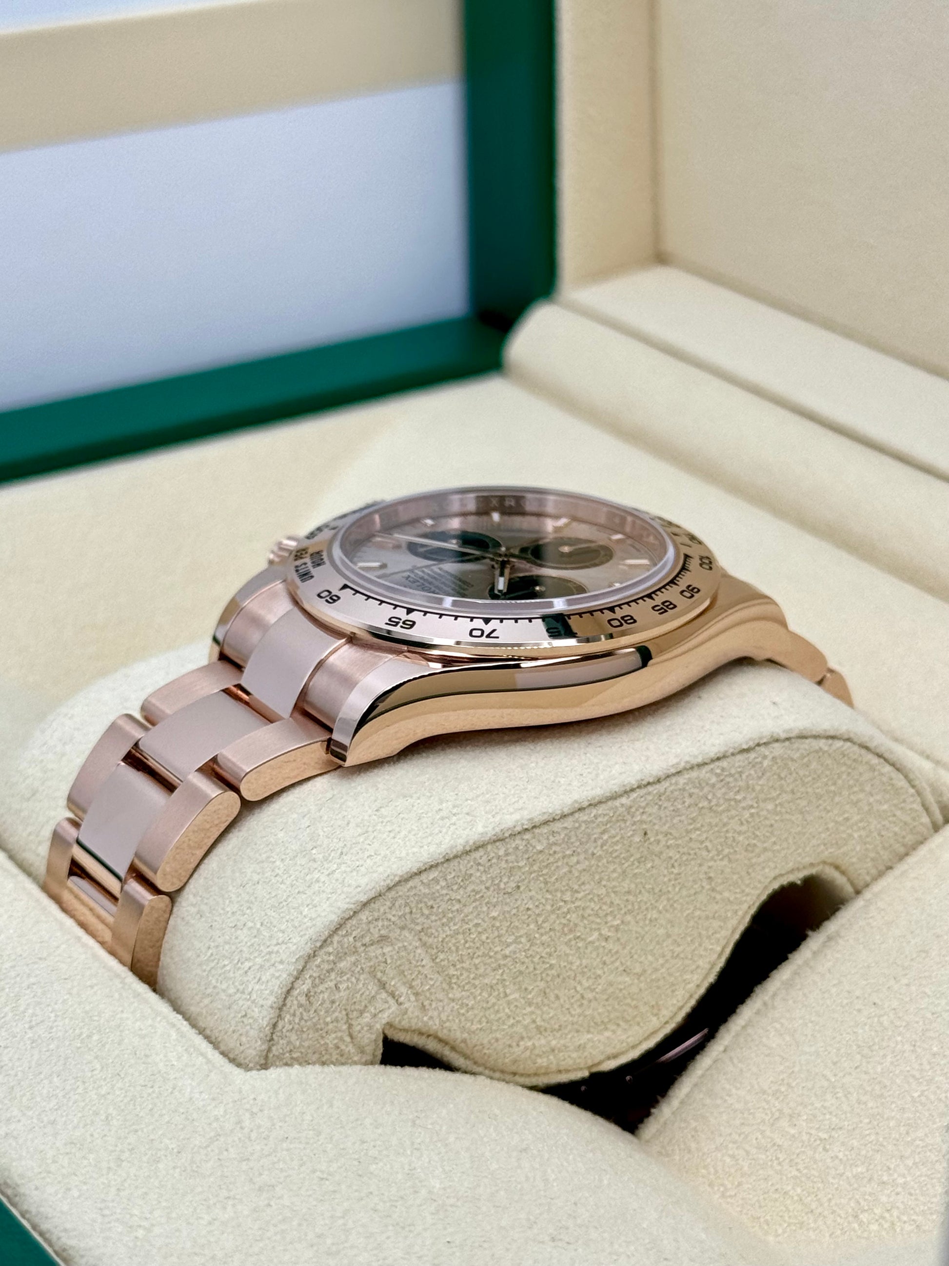 NEW 2024 Rolex Daytona 40mm 126505 Rose Gold Sundust Dial - MyWatchLLC