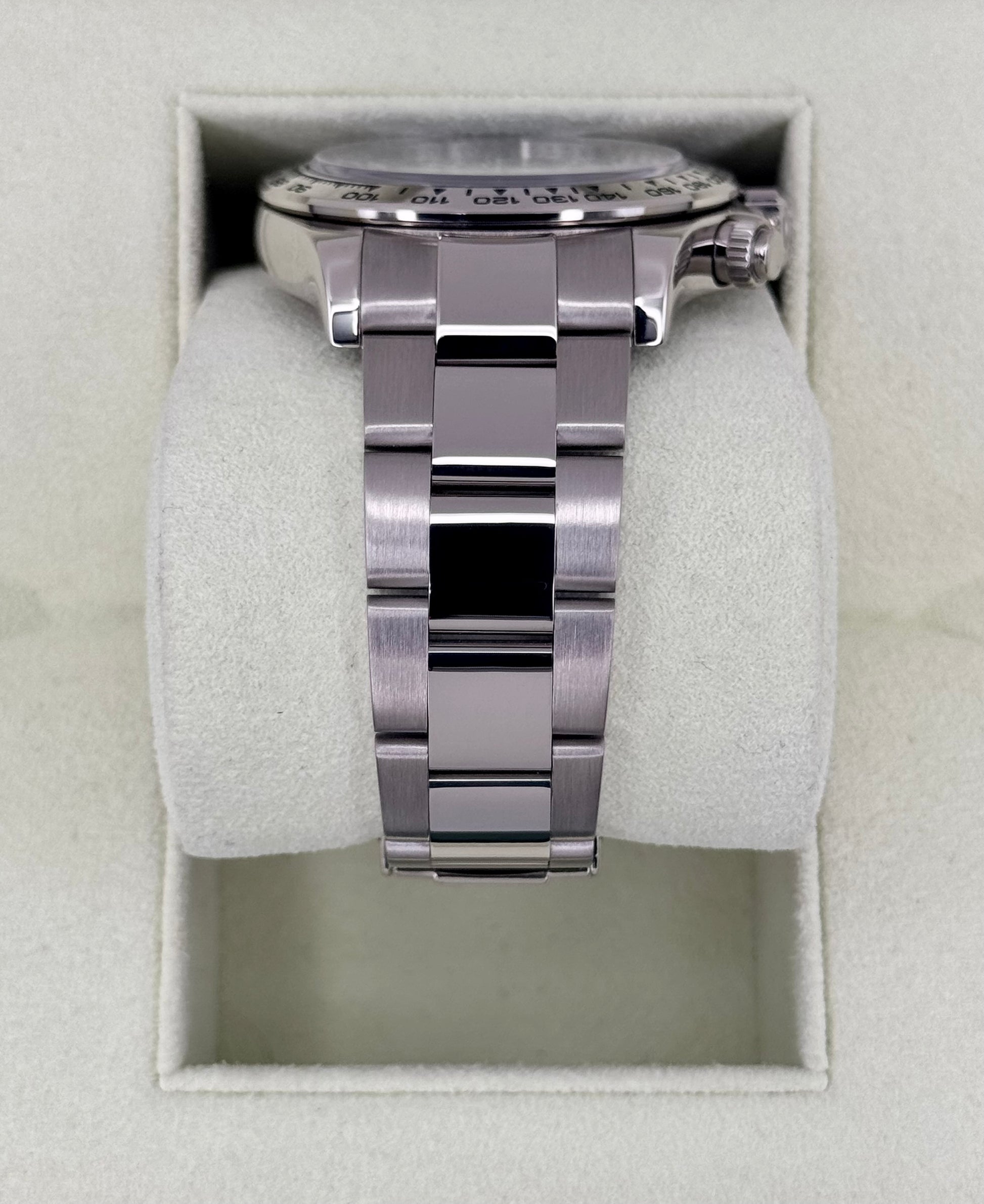 2009 Rolex Daytona 40mm 116509 White Gold Black Diamond Dial - MyWatchLLC