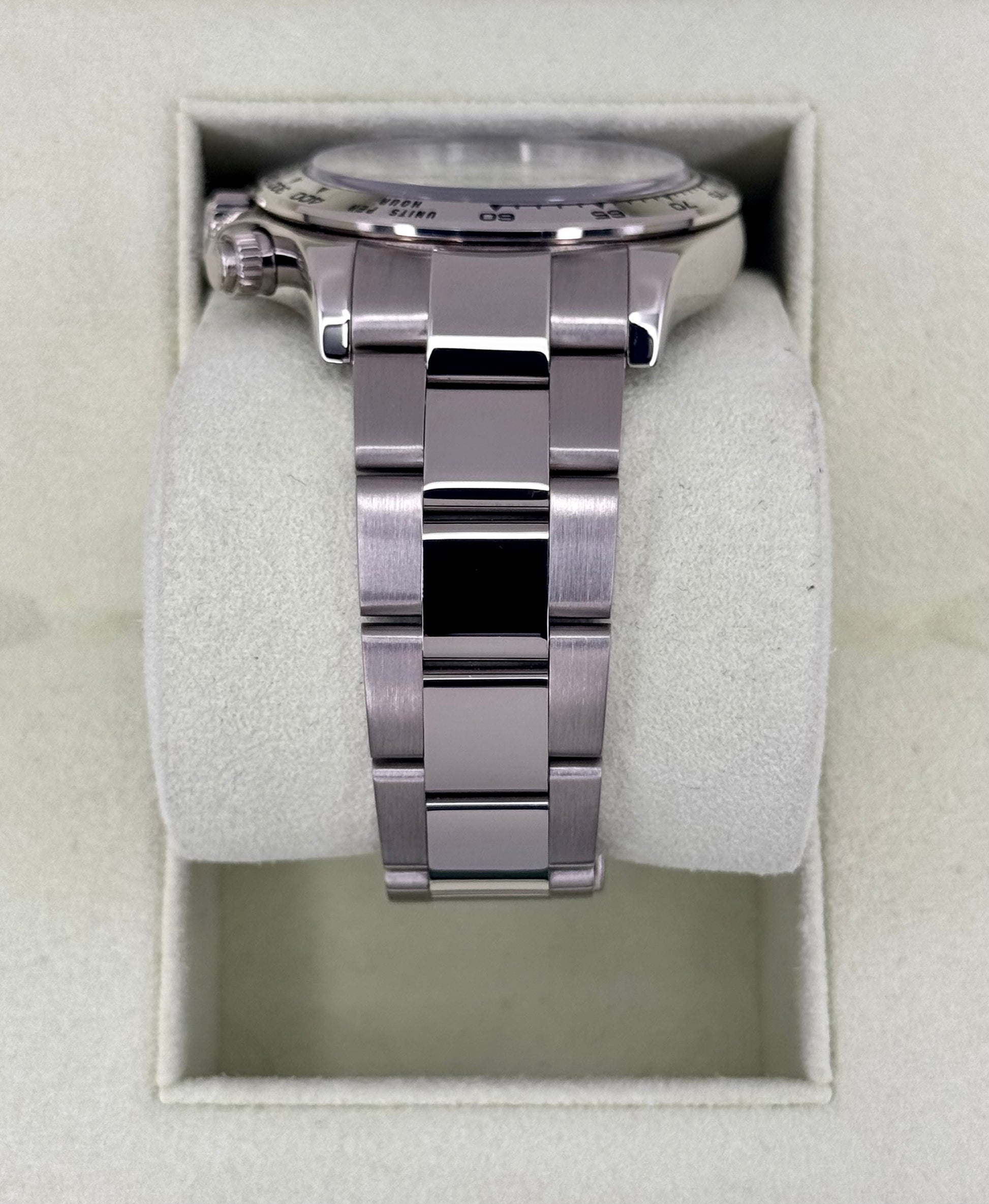 2009 Rolex Daytona 40mm 116509 White Gold Black Diamond Dial - MyWatchLLC