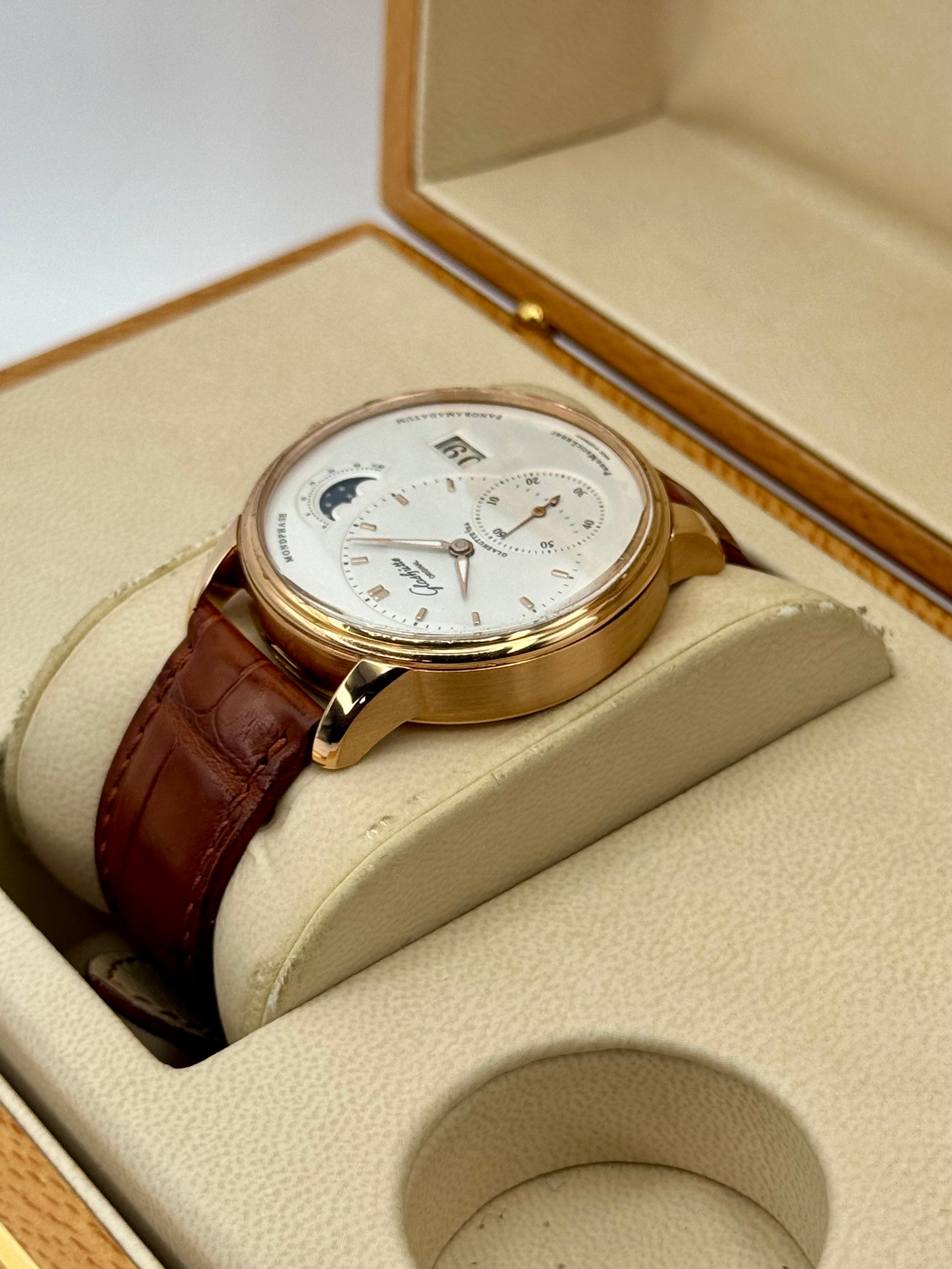 Glashütte Original PanoMaticLunar 40mm 1-90-02-45-35-62 Red Gold - MyWatchLLC