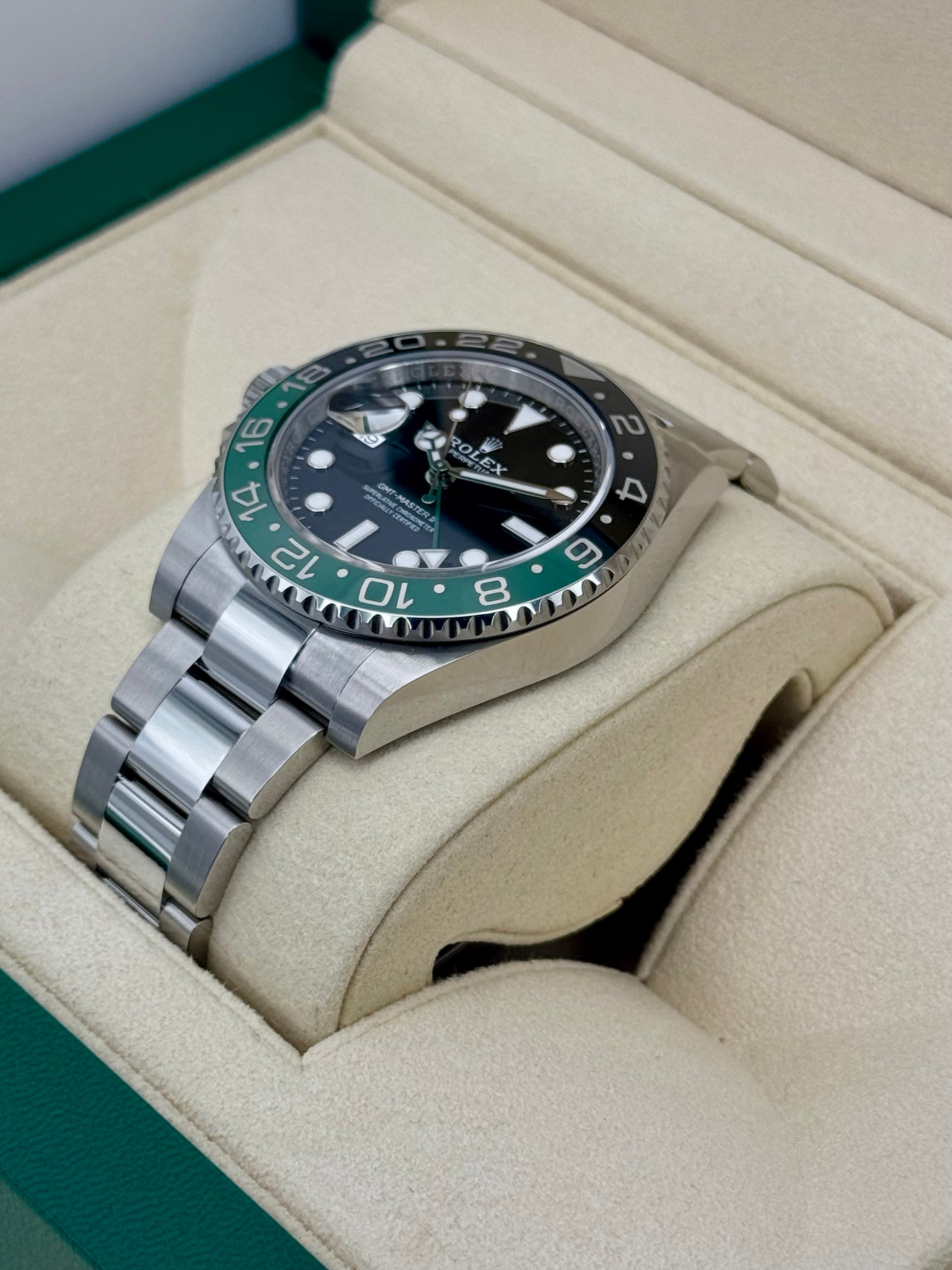 NEW 2025 Rolex GMT-Master II “Sprite” 40mm 126720VTNR Oyster - MyWatchLLC