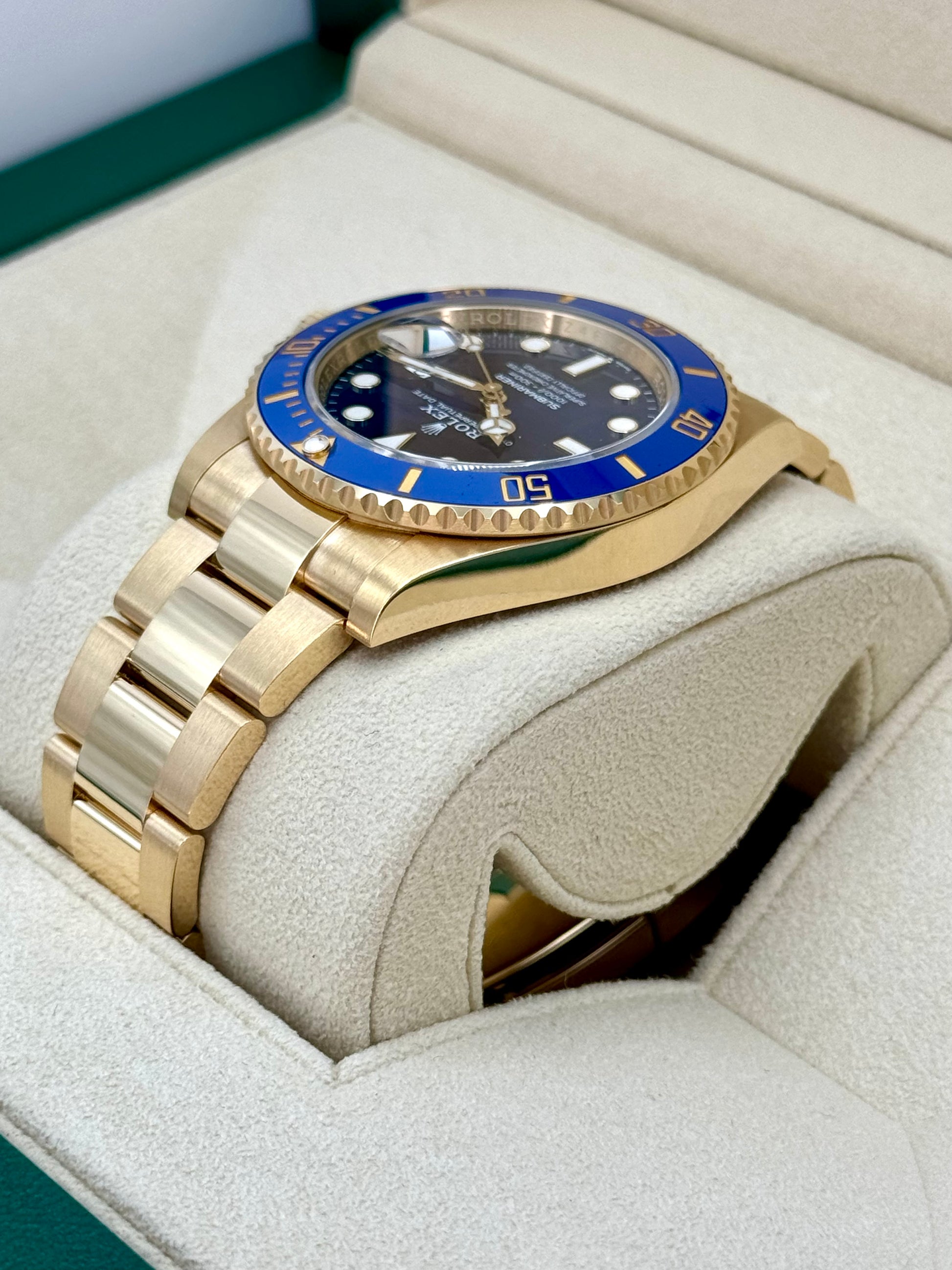 2024 Rolex Submariner "Bluesy" 41mm 126618LB Yellow Gold Blue Dial - MyWatchLLC