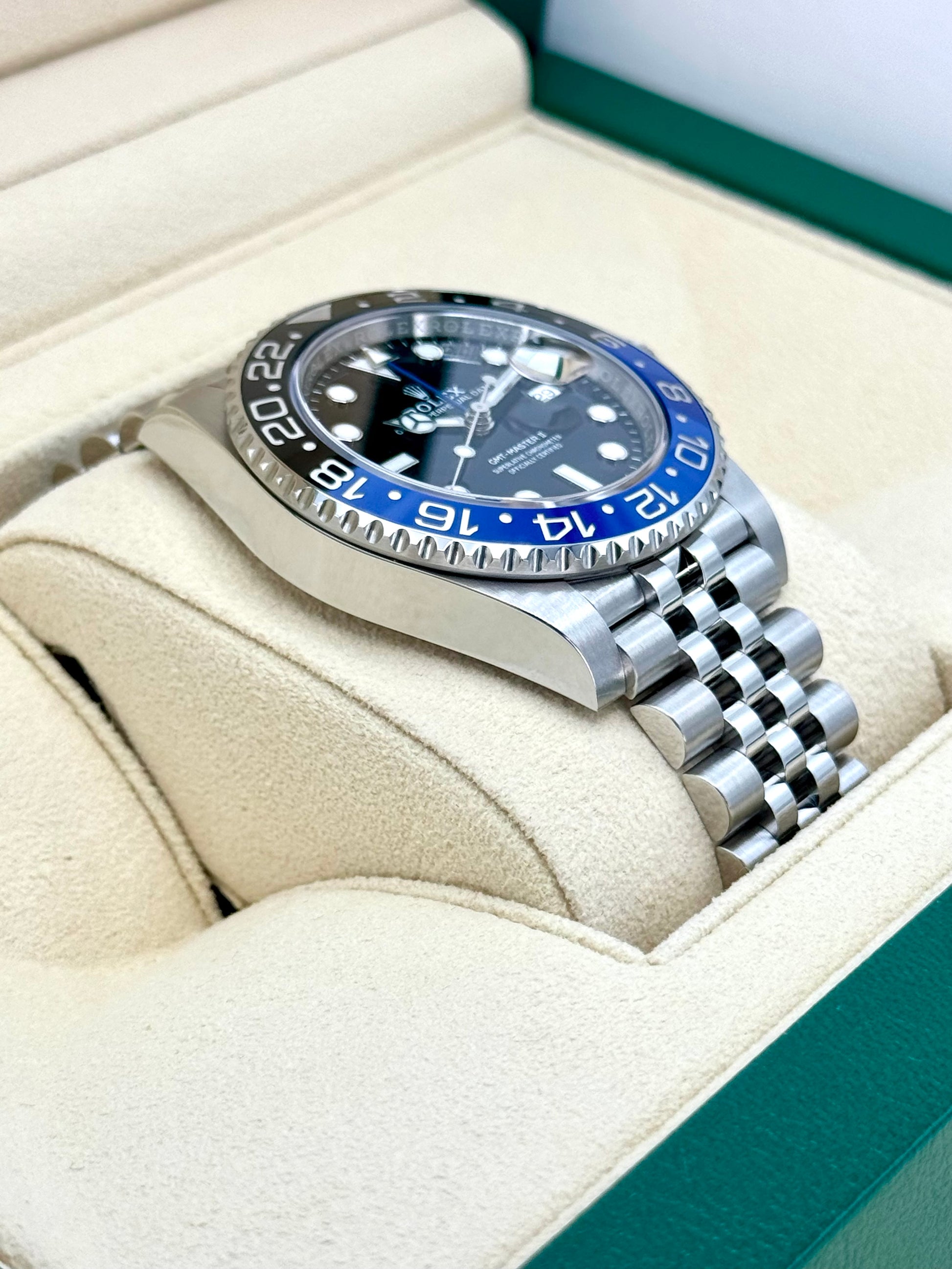 2023 Rolex GMT-Master II "Batgirl" 40mm 126710BLNR Jubilee Black Dial - MyWatchLLC